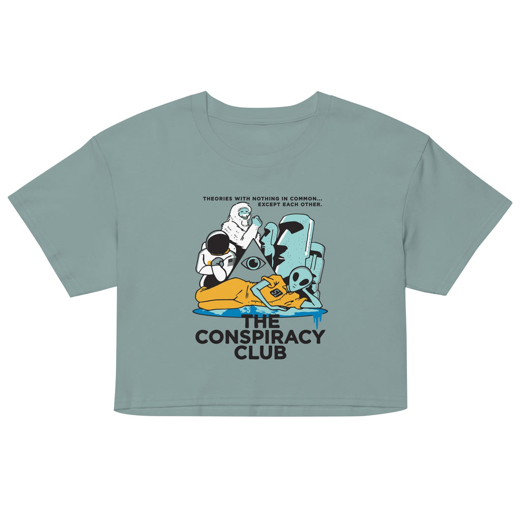 The Conspiracy Club Women's Crop Tee