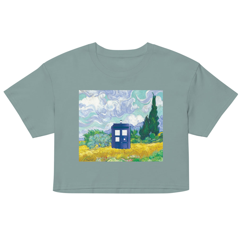 Visiting Van Gogh Women's Crop Tee
