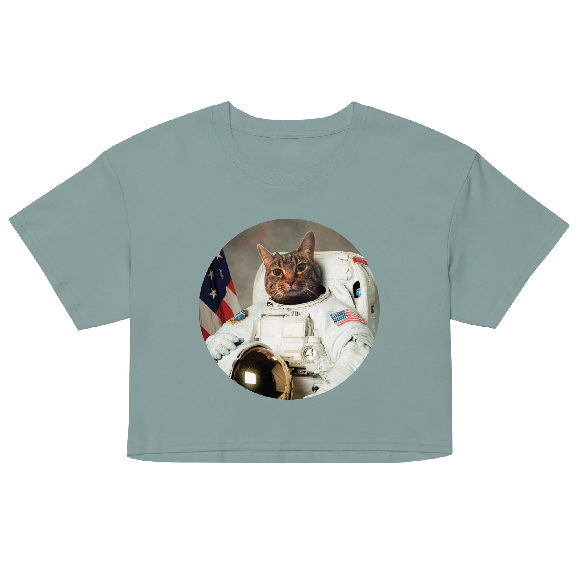 Astrocat Women's Crop Tee