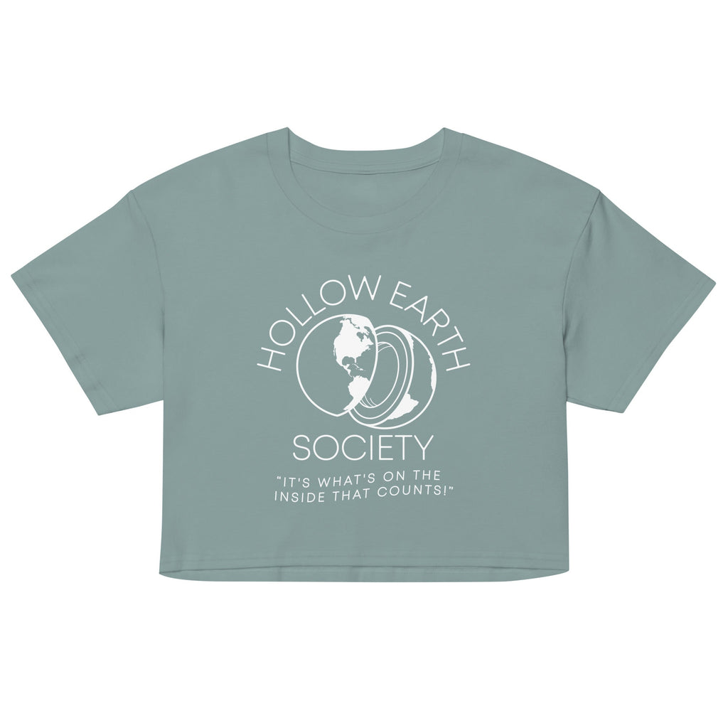 Hollow Earth Society Women's Crop Tee