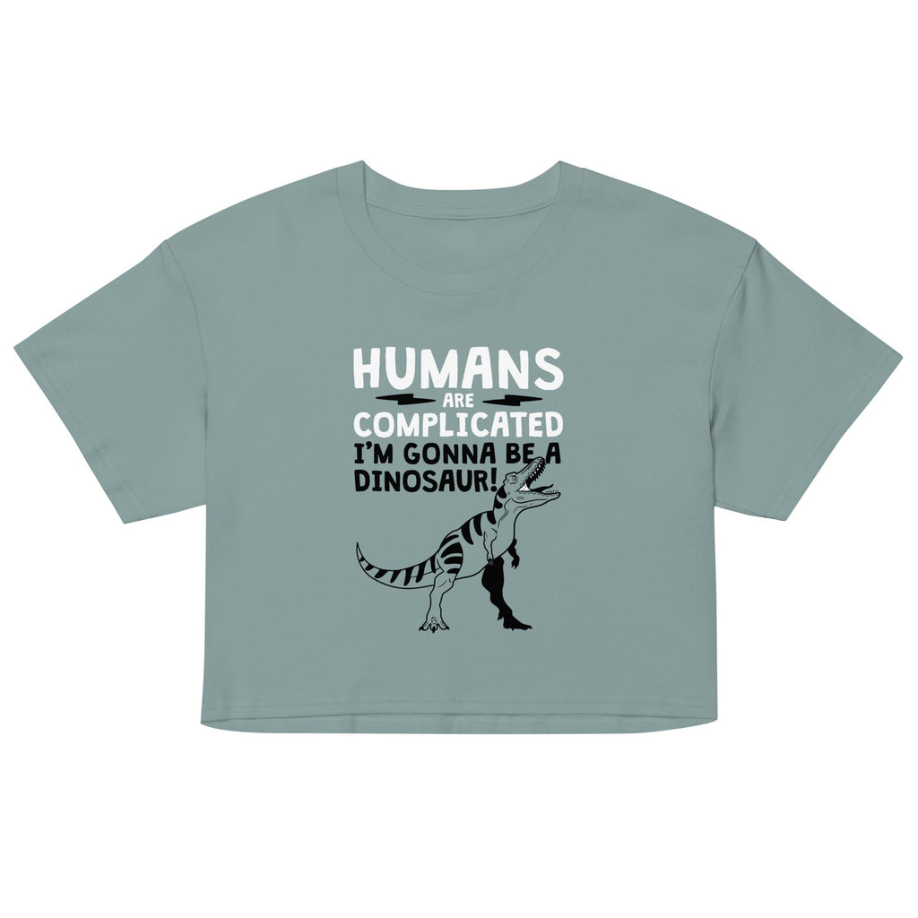 Humans Are Complicated Women's Crop Tee
