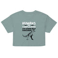 Humans Are Complicated Women's Crop Tee