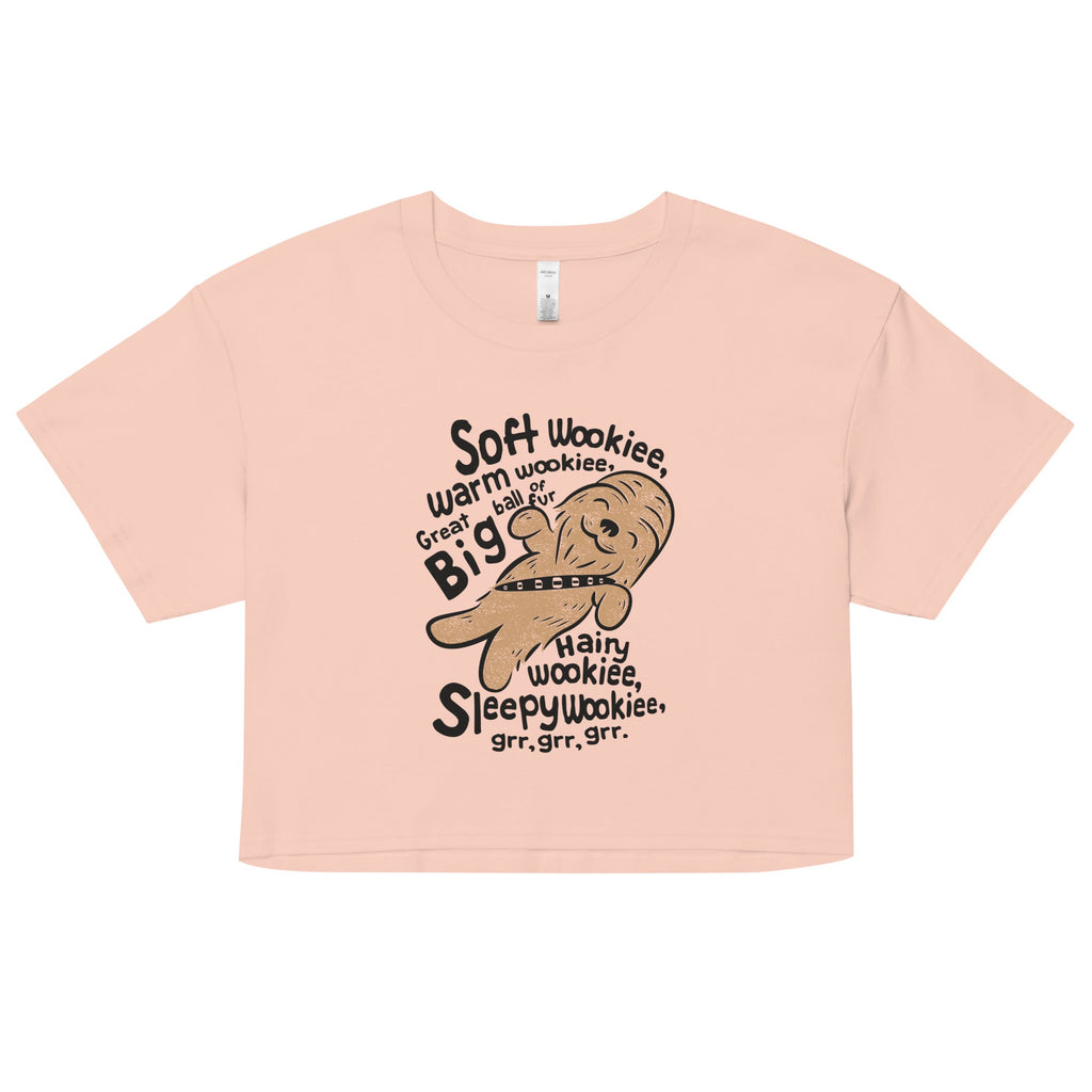 Soft Wookiee, Warm Wookiee Women's Crop Tee Hoodie, Sweatshirt | CoreVibeTees.com (Image 4)