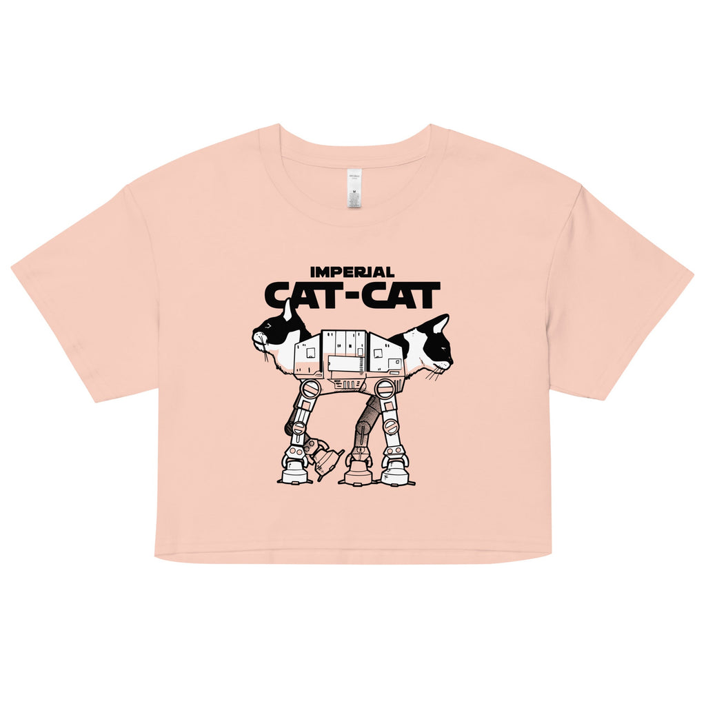 Cat-Cat Women's Crop Tee Hoodie, Sweatshirt | CoreVibeTees.com (Image 5)