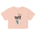 Two Moles Per Liter Women's Crop Tee Hoodie, Sweatshirt | CoreVibeTees.com (Image 1)