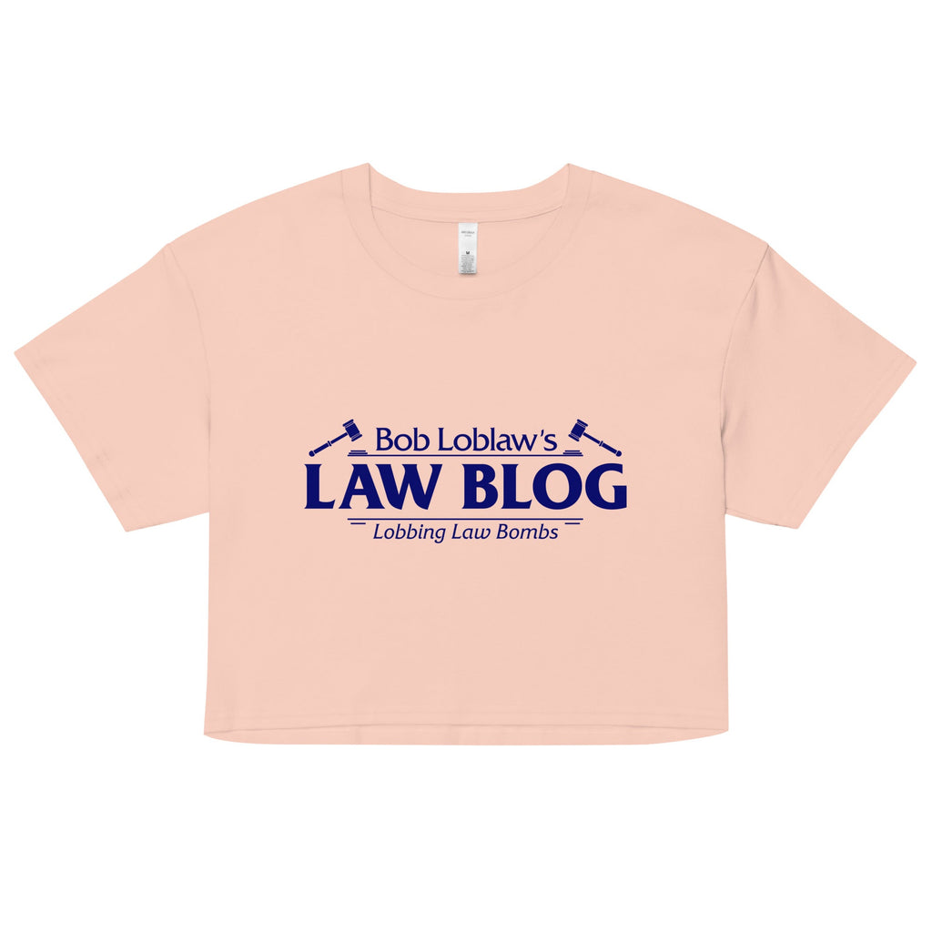 Bob Loblaw's Law Blog Women's Crop Tee Hoodie, Sweatshirt | CoreVibeTees.com (Image 4)
