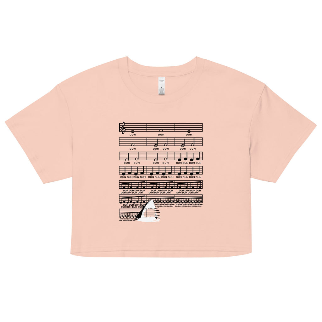 Swimming Theme Women's Crop Tee Hoodie, Sweatshirt | CoreVibeTees.com (Image 4)
