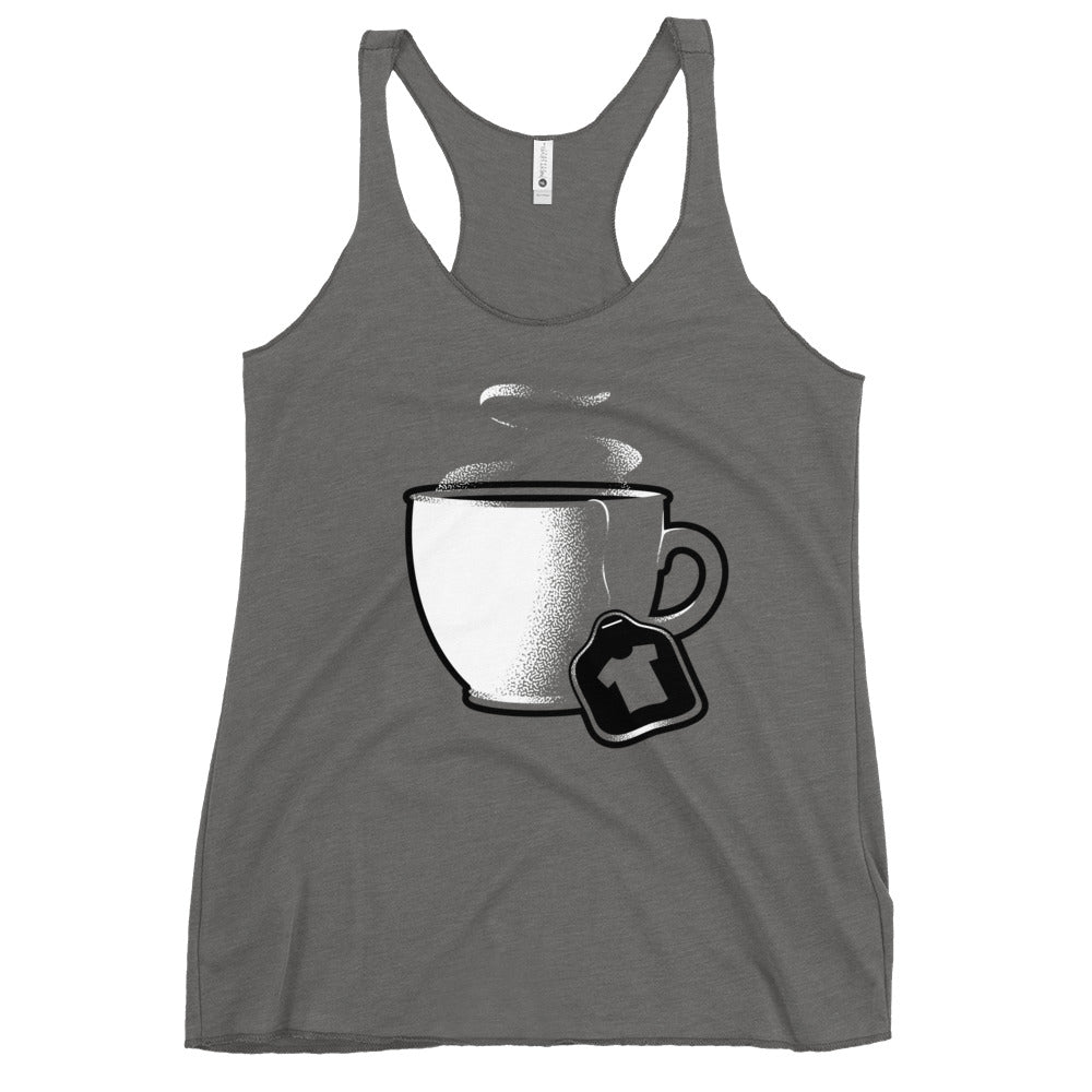 Tea Shirt Women's Racerback Tank Hoodie, Sweatshirt | CoreVibeTees.com (Image 1)