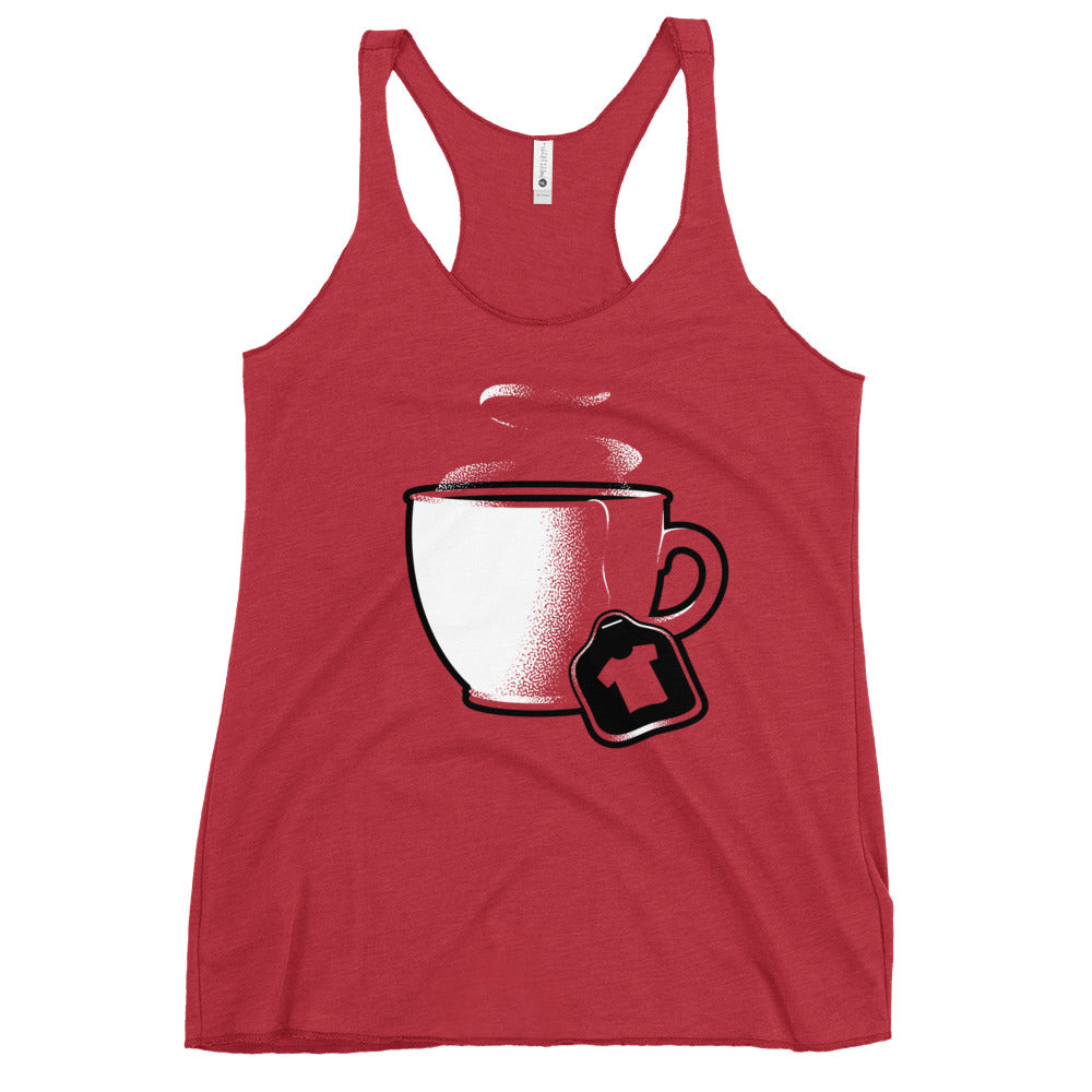Tea Shirt Women's Racerback Tank Hoodie, Sweatshirt | CoreVibeTees.com (Image 2)