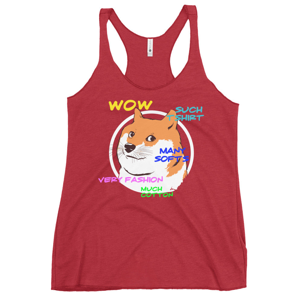 Doge Shirt Women's Racerback Tank Hoodie, Sweatshirt | CoreVibeTees.com (Image 4)