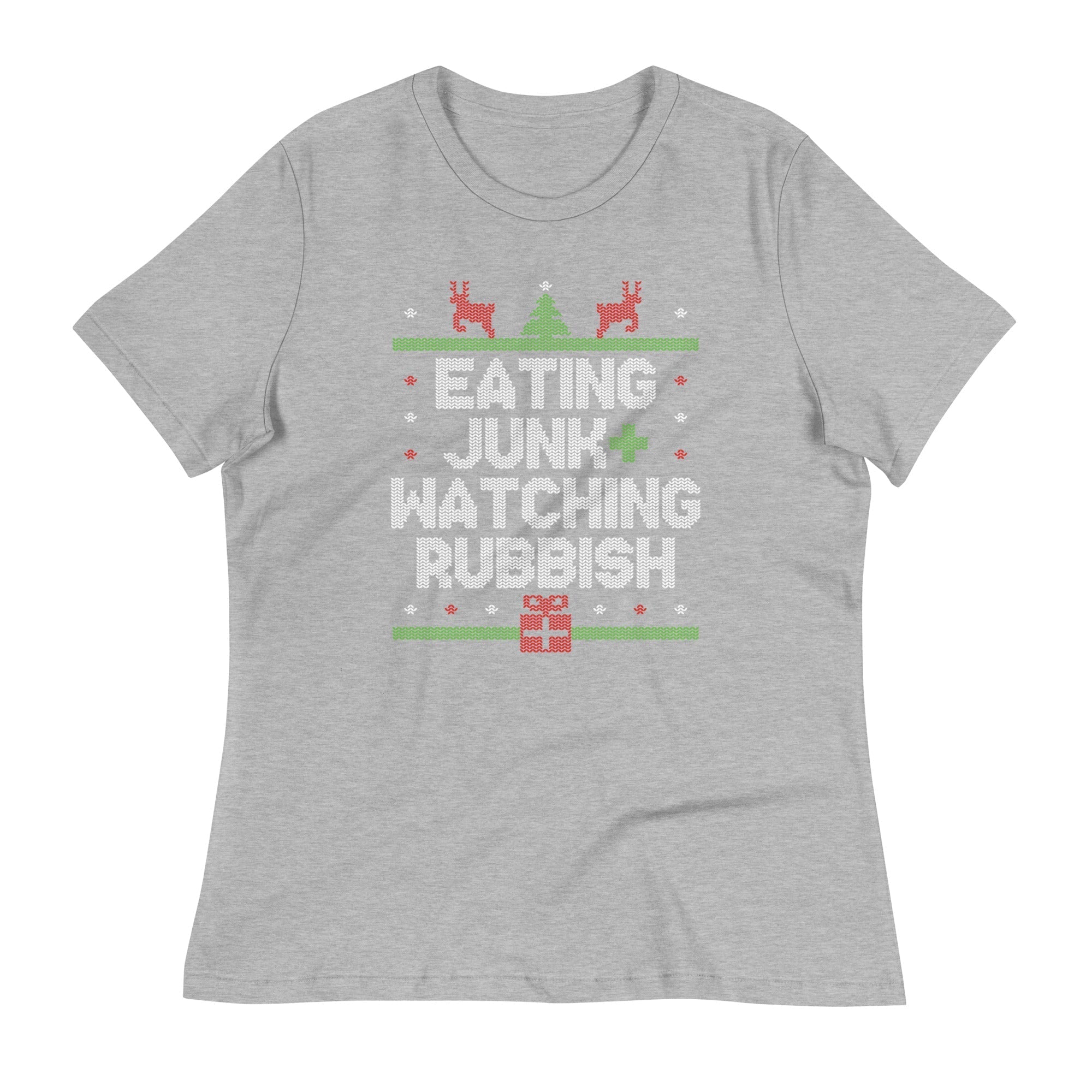Eating Junk And Watching Rubbish Women's Signature Tee Hoodie, Sweatshirt | CoreVibeTees.com (Image 3)