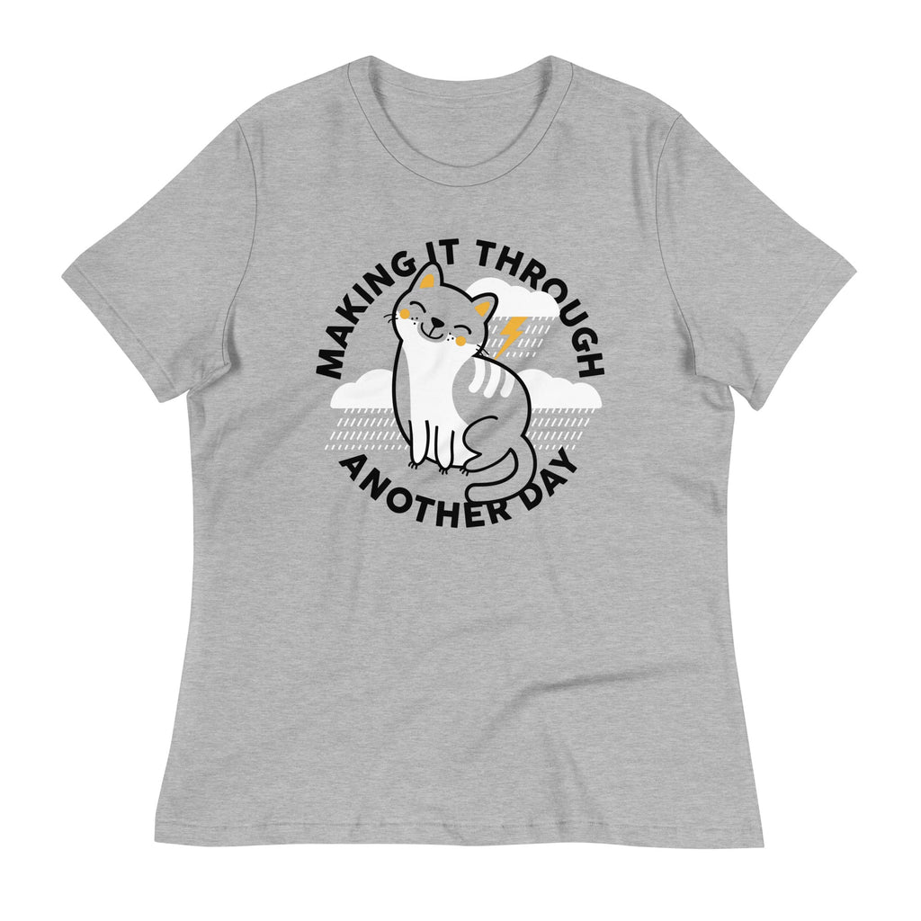 Making It Through Another Day Women's Signature Tee Hoodie, Sweatshirt | CoreVibeTees.com (Image 1)