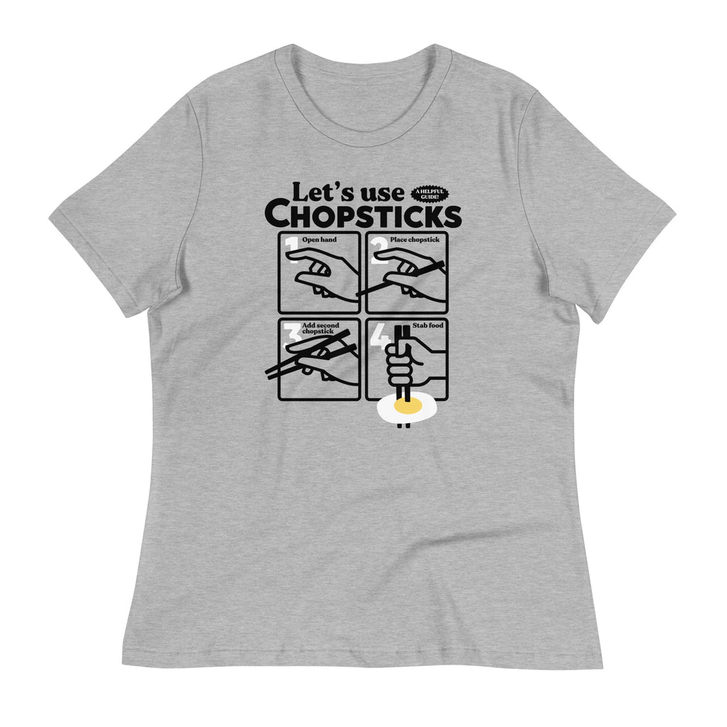 Let's Use Chopsticks Women's Signature Tee Hoodie, Sweatshirt | CoreVibeTees.com (Image 1)