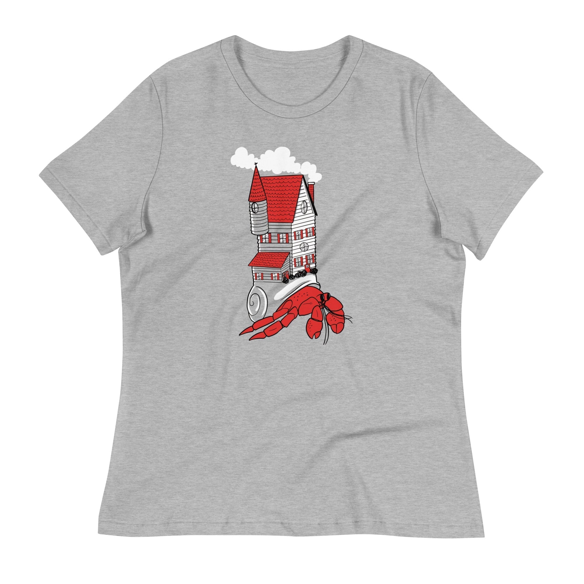 Hermit Home Women's Signature Tee Hoodie, Sweatshirt | CoreVibeTees.com (Image 1)