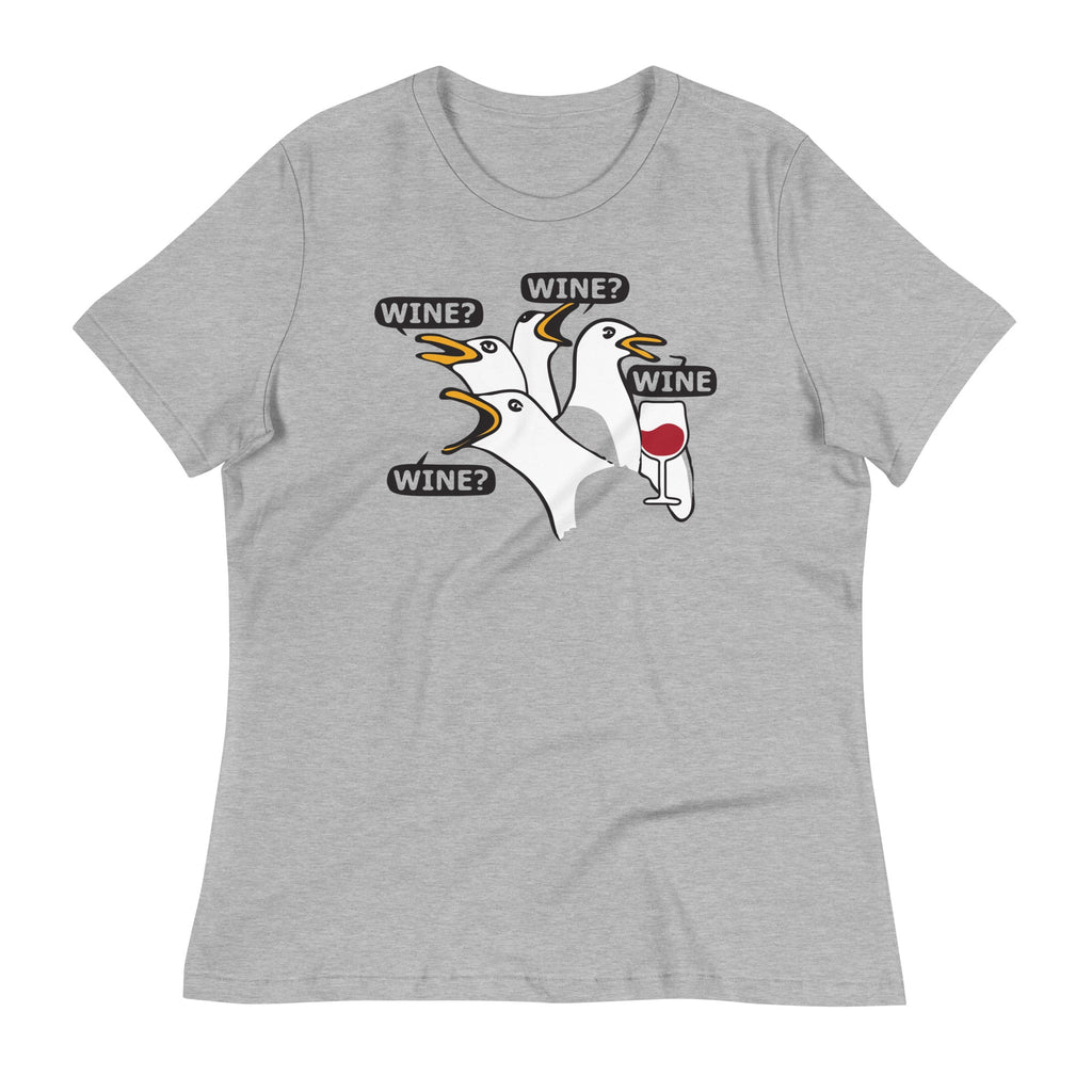 Wine Wine Wine Wine Women's Signature Tee Hoodie, Sweatshirt | CoreVibeTees.com (Image 1)