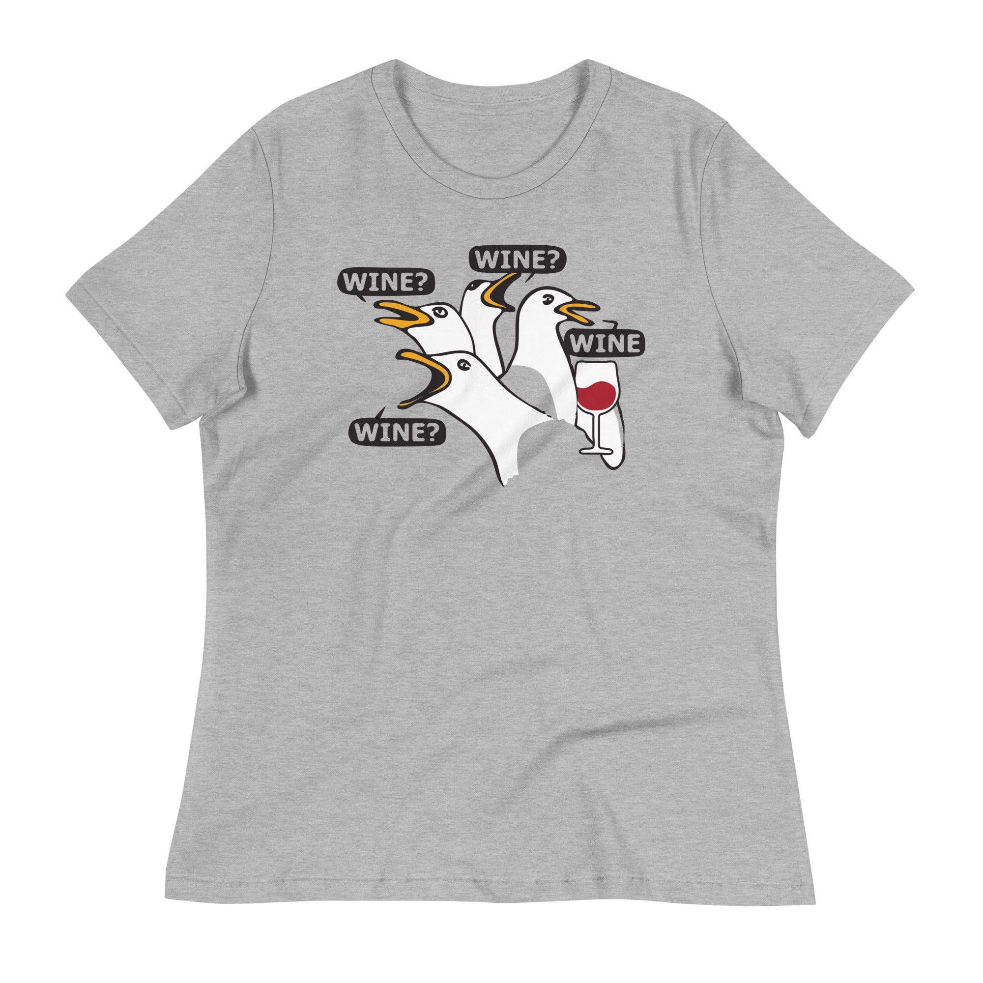 Wine Wine Wine Wine Women's Signature Tee Hoodie, Sweatshirt | CoreVibeTees.com (Image 1)