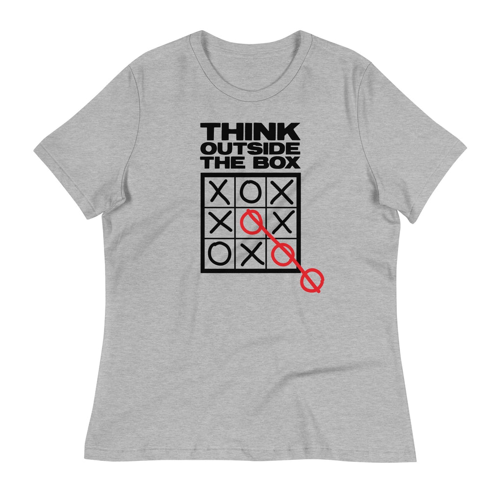 Think Outside The Box Women's Signature Tee Hoodie, Sweatshirt | CoreVibeTees.com (Image 4)