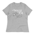 The Snuggle Is Real Women's Signature Tee Hoodie, Sweatshirt | CoreVibeTees.com (Image 1)
