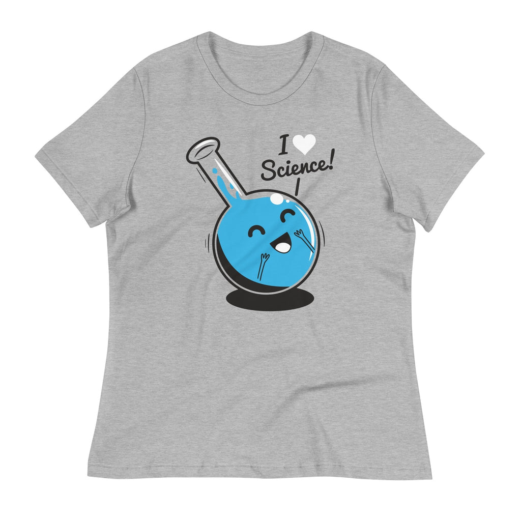 I Heart Science Women's Signature Tee Hoodie, Sweatshirt | CoreVibeTees.com (Image 4)