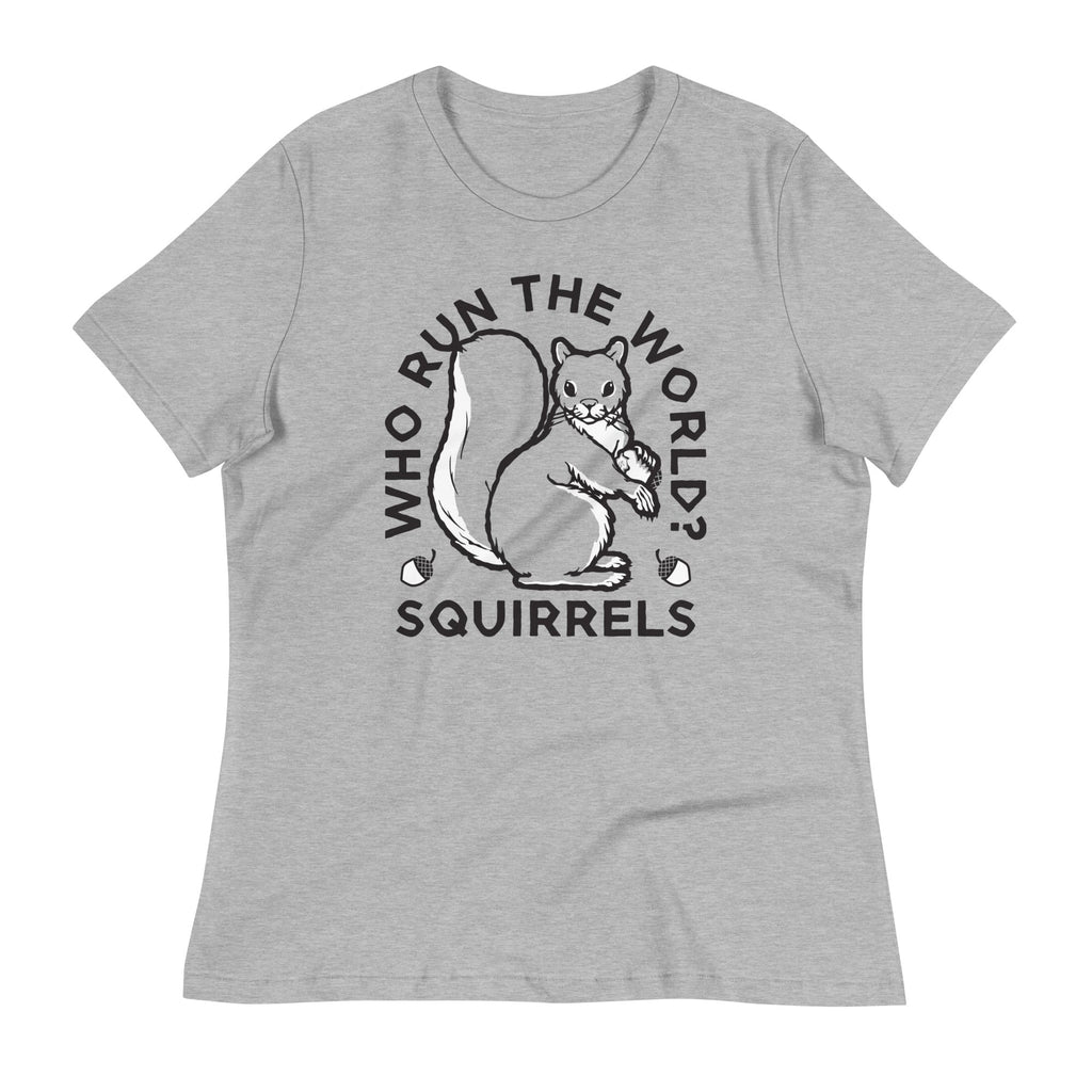 Who Run The World? Squirrels Women's Signature Tee Hoodie, Sweatshirt | CoreVibeTees.com (Image 3)