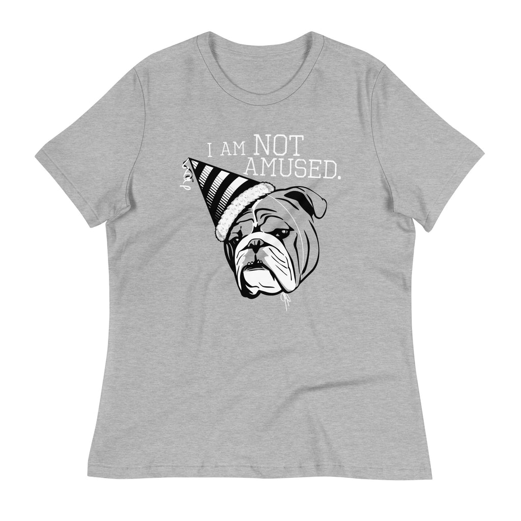 I Am Not Amused Women's Signature Tee Hoodie, Sweatshirt | CoreVibeTees.com