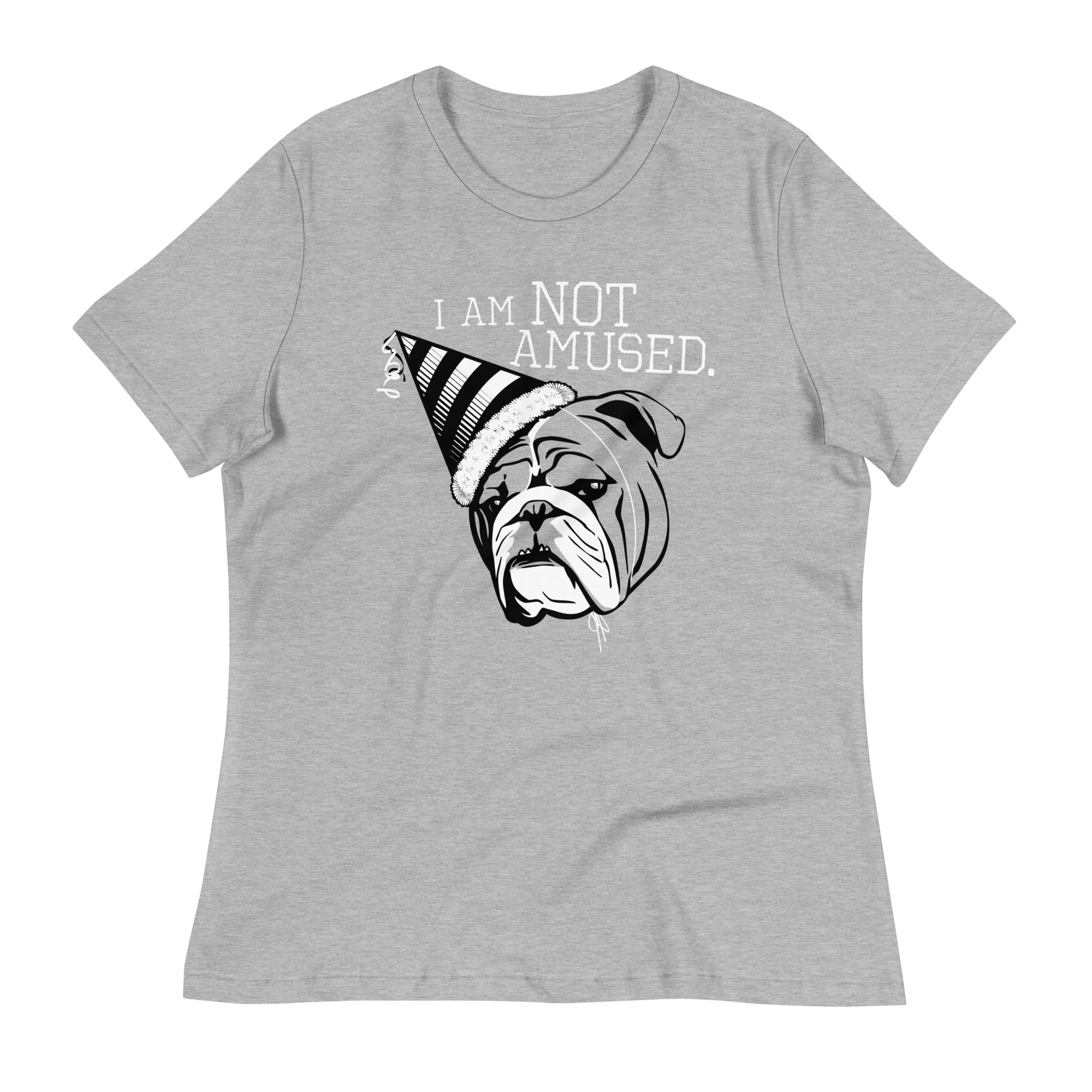 I Am Not Amused Women's Signature Tee Hoodie, Sweatshirt | CoreVibeTees.com