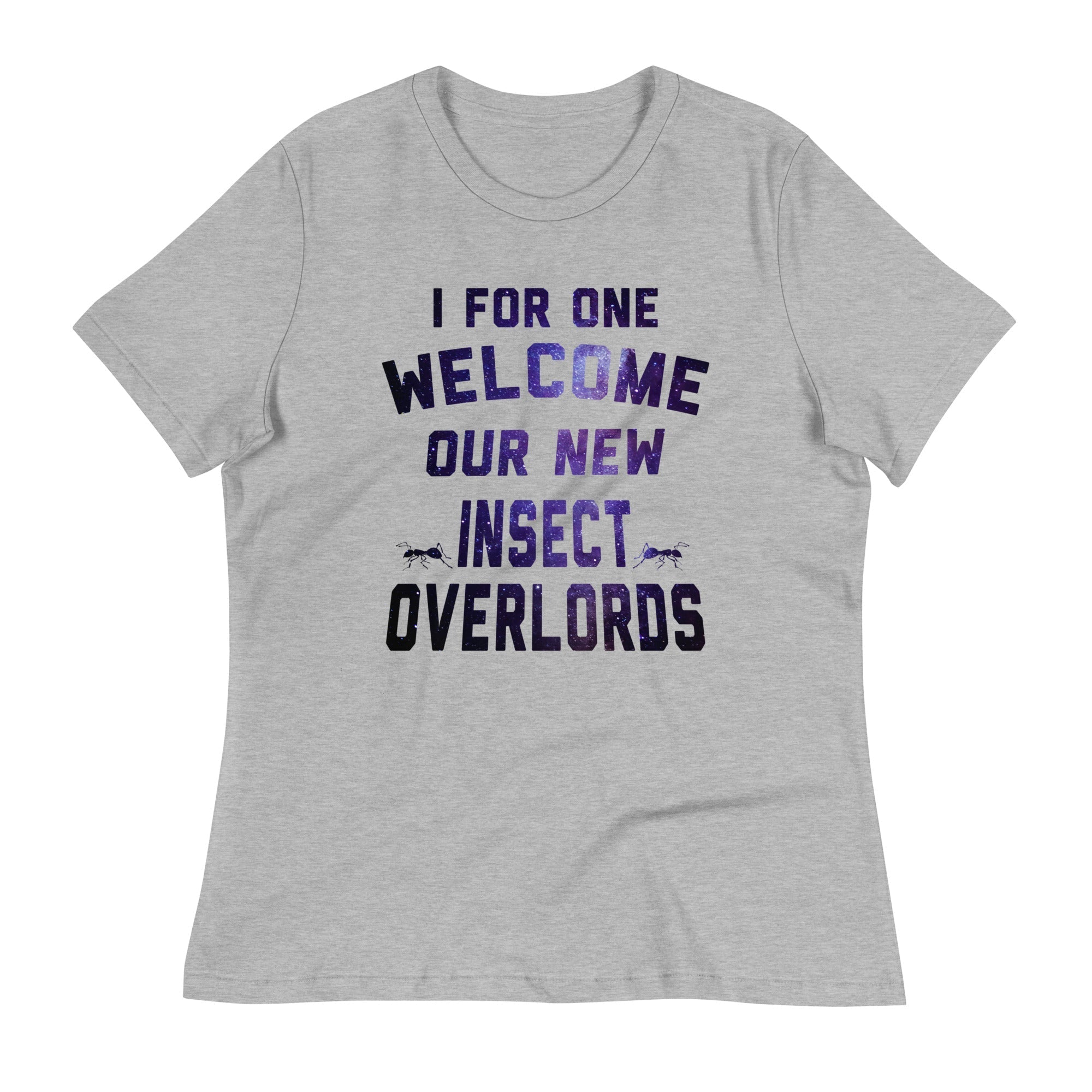 I For One Welcome Our New Insect Overlords Women's Signature Tee Hoodie, Sweatshirt | CoreVibeTees.com (Image 1)