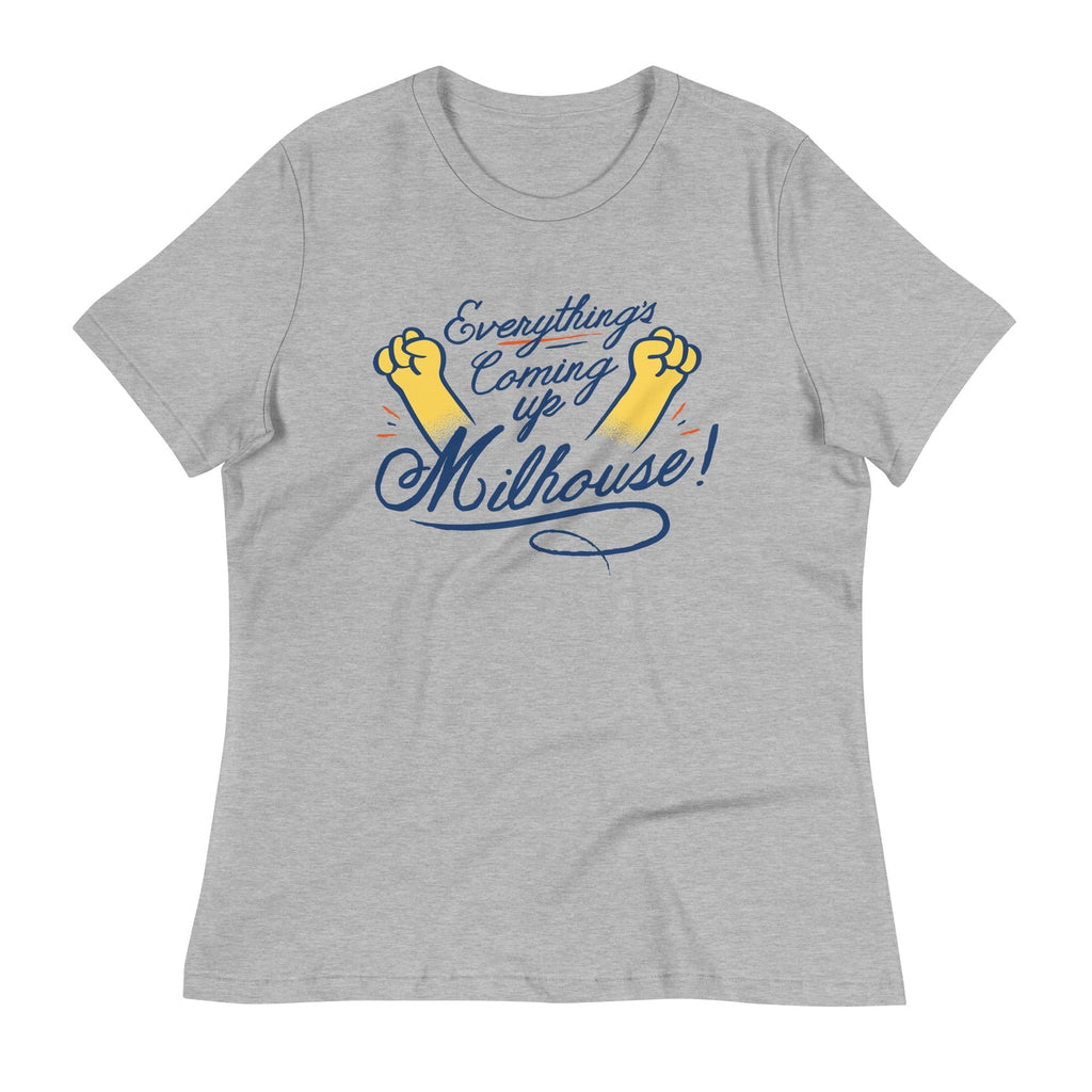Everything's Coming Up Milhouse! Women's Signature Tee Hoodie, Sweatshirt | CoreVibeTees.com (Image 1)