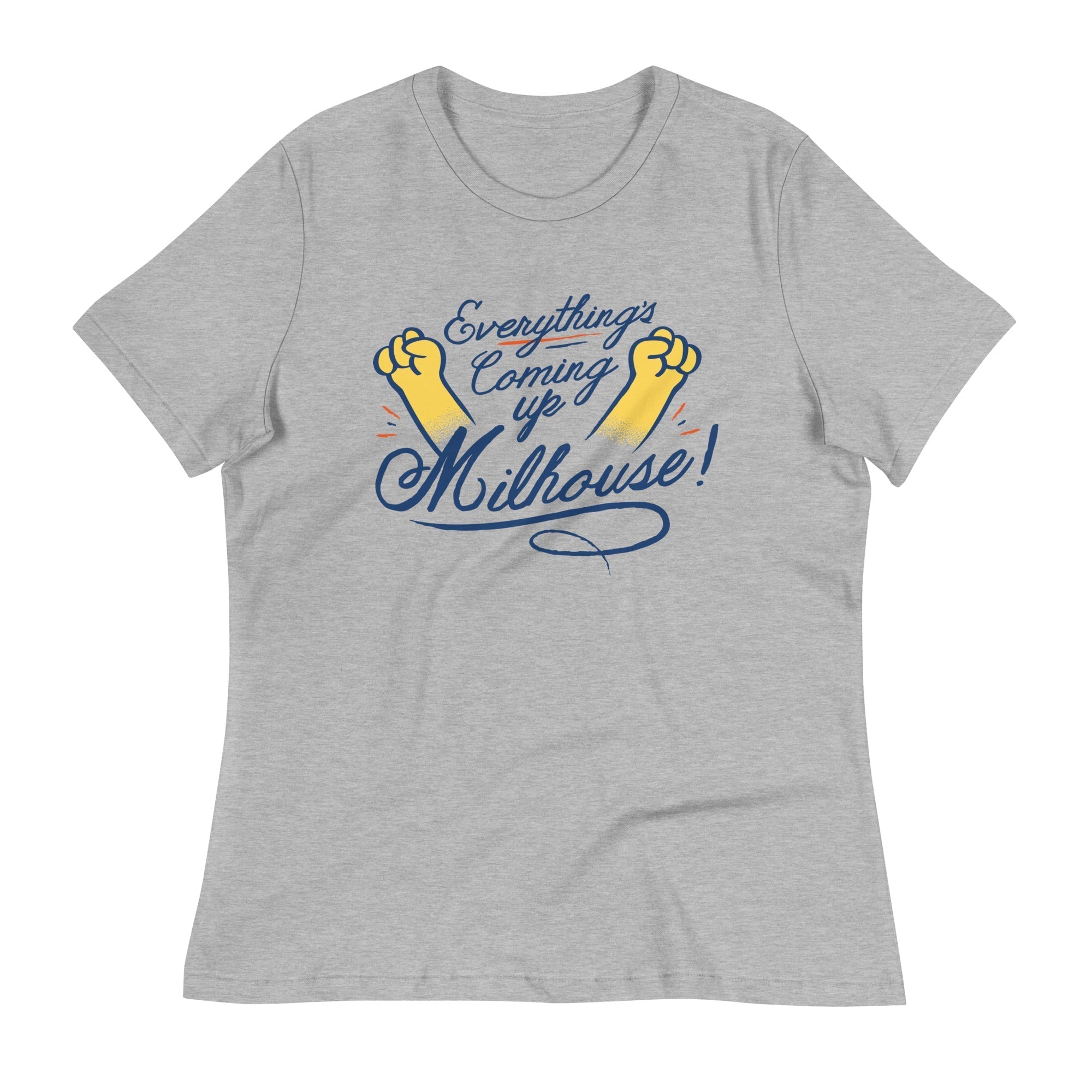 Everything's Coming Up Milhouse! Women's Signature Tee Hoodie, Sweatshirt | CoreVibeTees.com (Image 1)