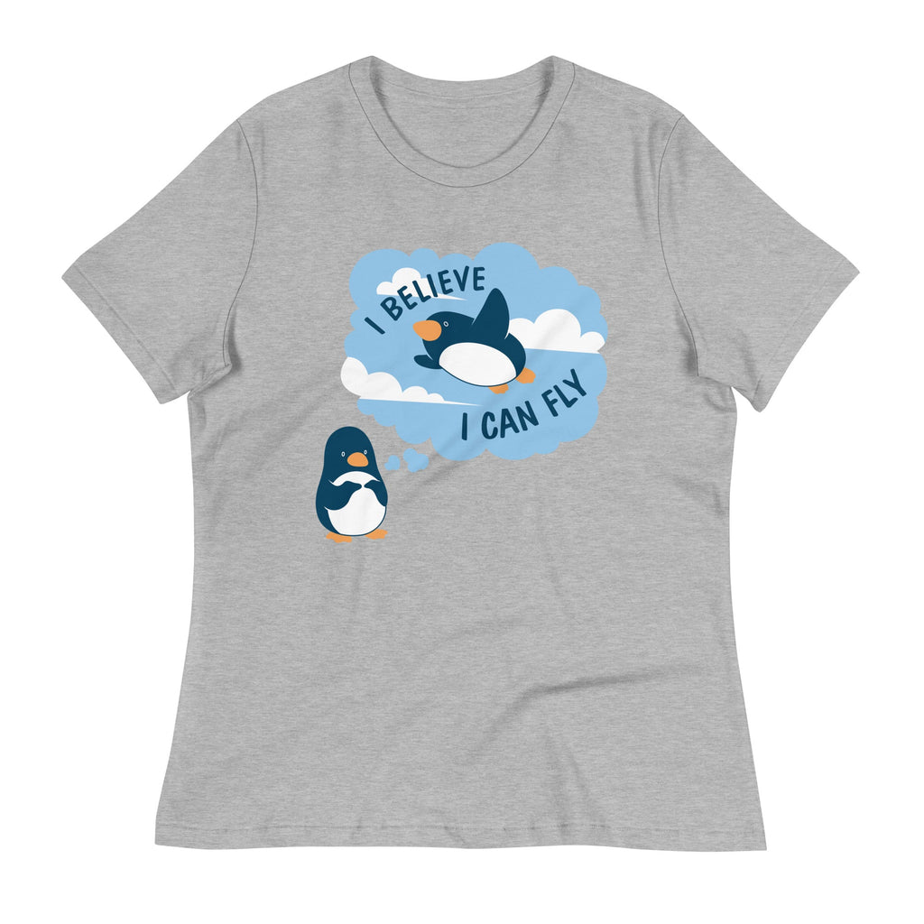 I Believe I Can Fly Women's Signature Tee Hoodie, Sweatshirt | CoreVibeTees.com (Image 1)