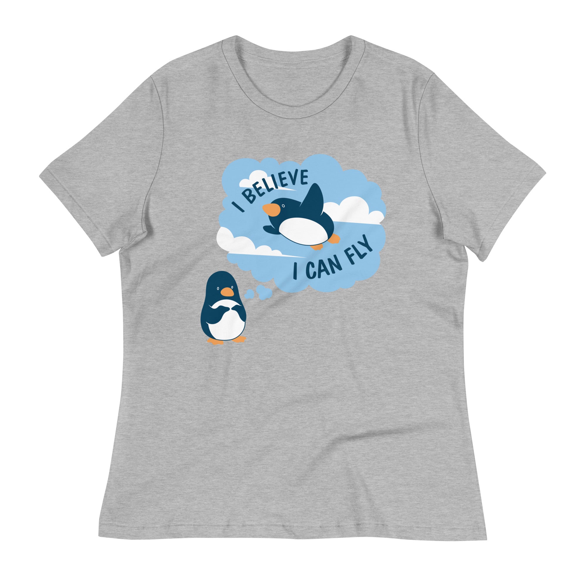 I Believe I Can Fly Women's Signature Tee Hoodie, Sweatshirt | CoreVibeTees.com (Image 1)