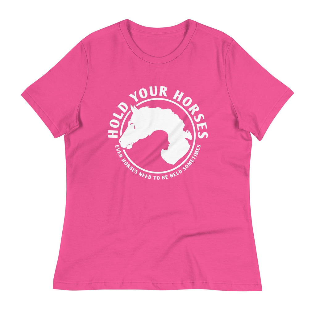 Hold Your Horses Women's Signature Tee Hoodie, Sweatshirt | CoreVibeTees.com (Image 5)