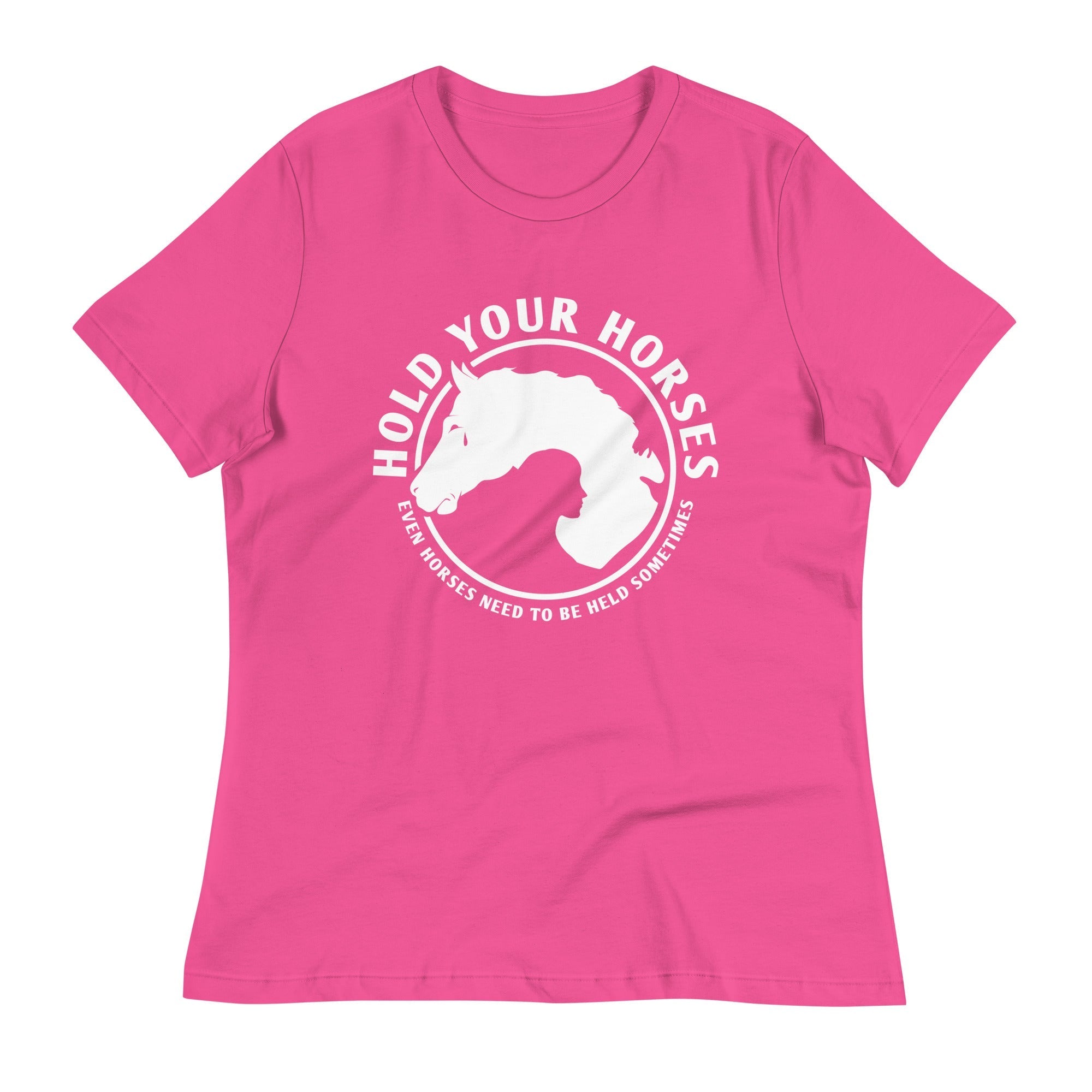 Hold Your Horses Women's Signature Tee Hoodie, Sweatshirt | CoreVibeTees.com (Image 5)