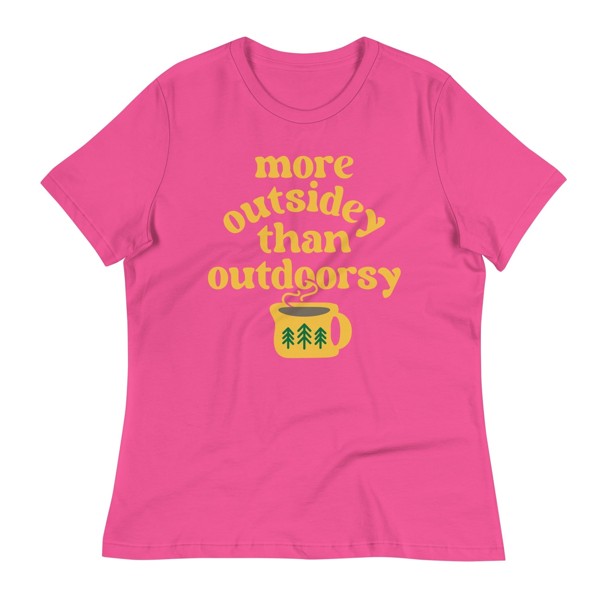 More Outsidey Than Outdoorsy Women's Signature Tee Hoodie, Sweatshirt | CoreVibeTees.com (Image 5)