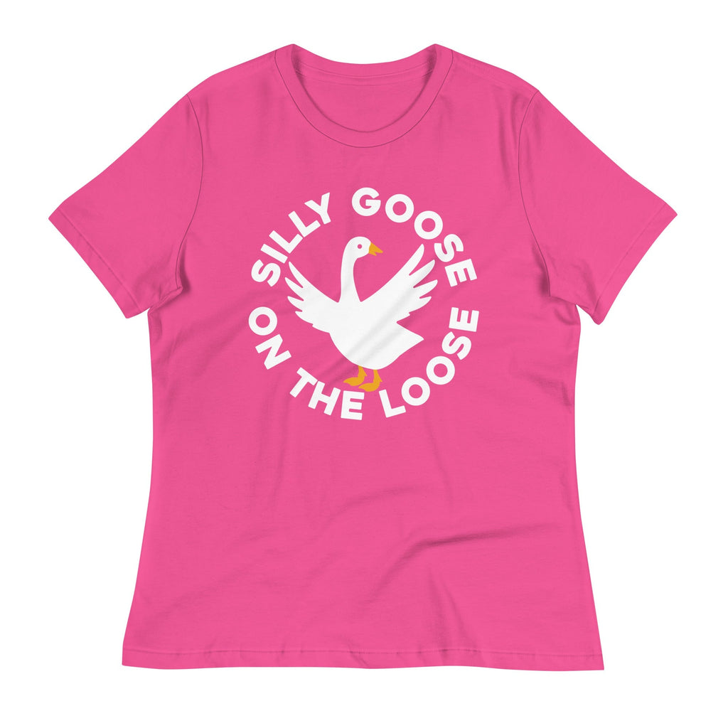 Silly Goose On The Loose Women's Signature Tee Hoodie, Sweatshirt | CoreVibeTees.com (Image 5)