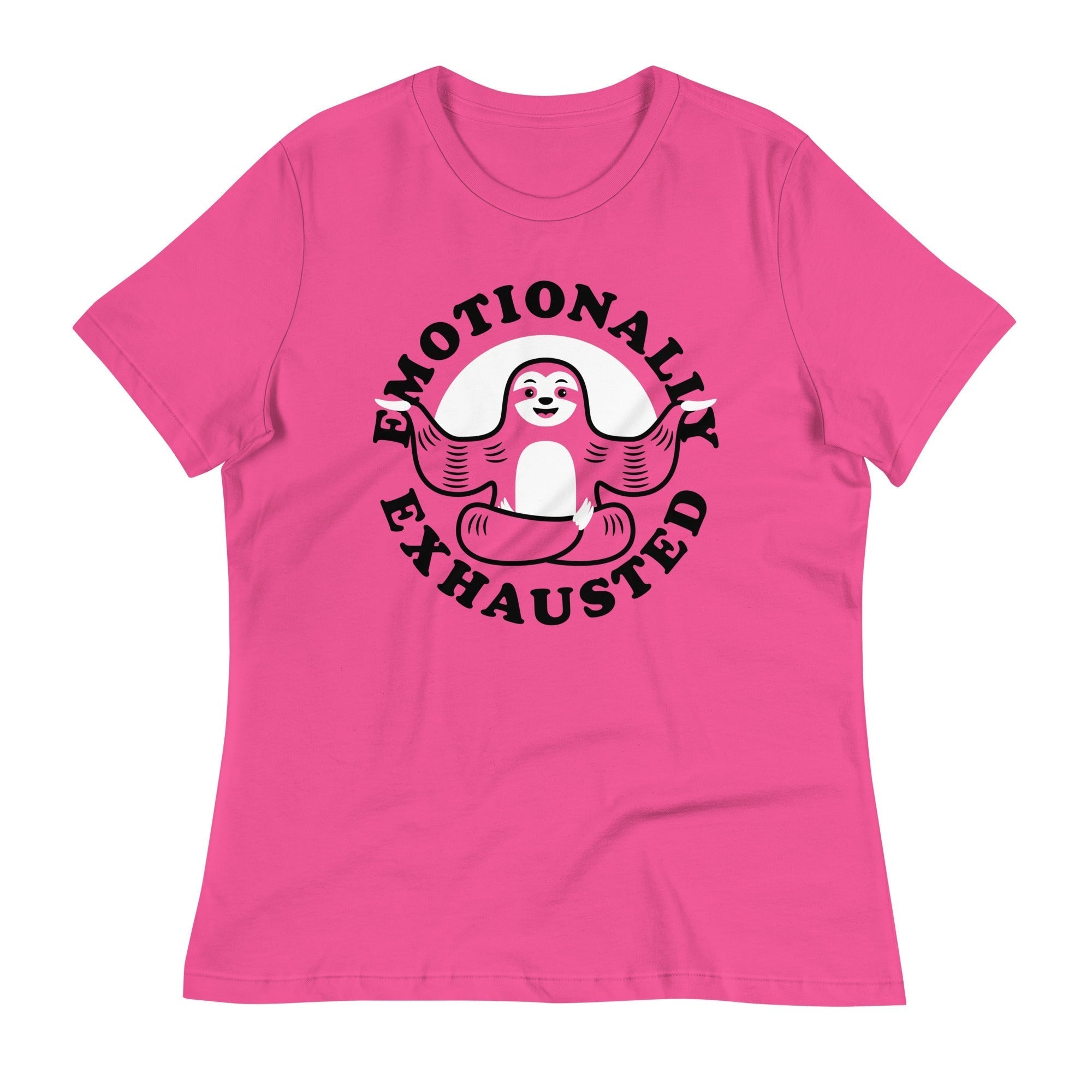 Emotionally Exhausted Women's Signature Tee Hoodie, Sweatshirt | CoreVibeTees.com (Image 5)