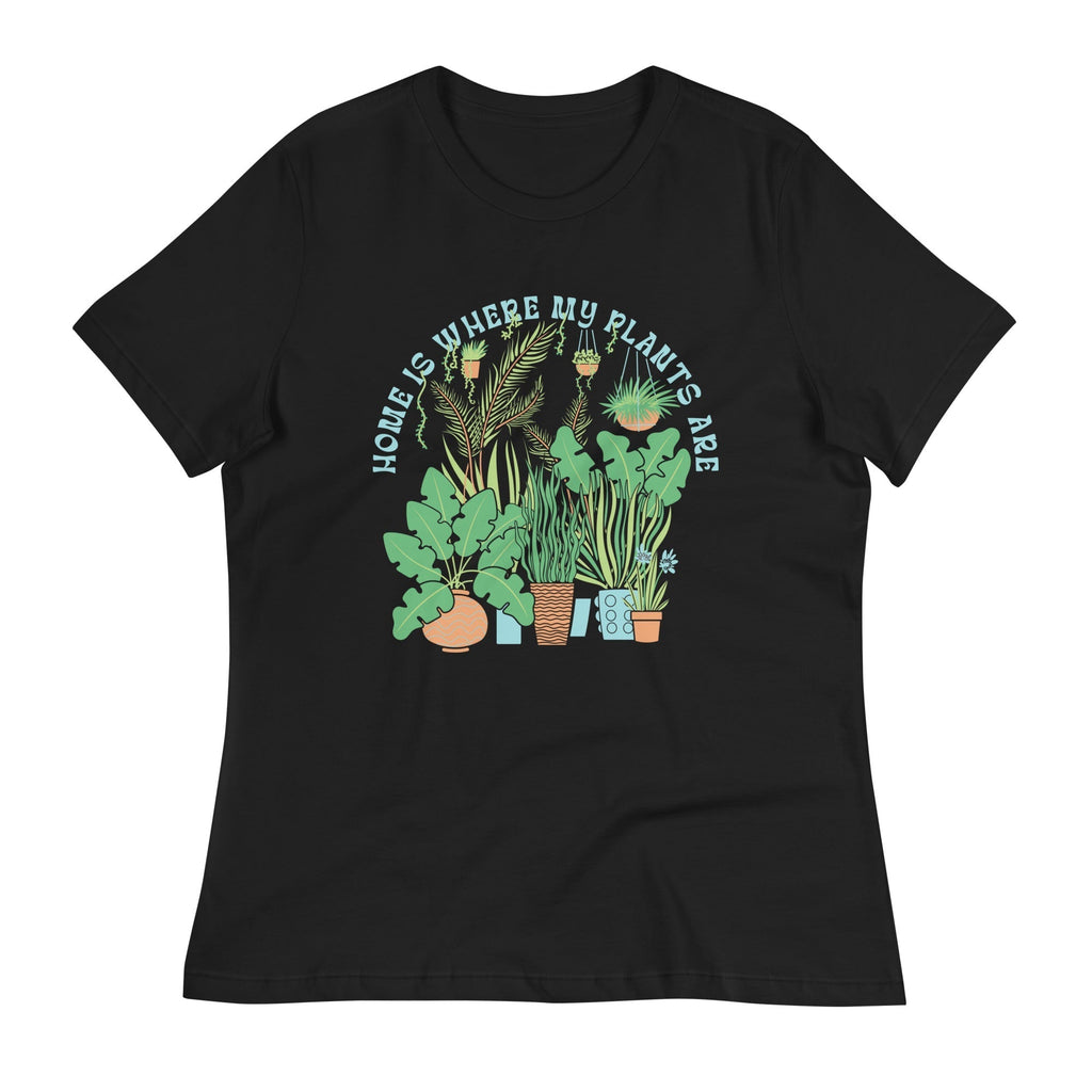 Home Is Where The Plants Are Women's Signature Tee Hoodie, Sweatshirt | CoreVibeTees.com (Image 1)