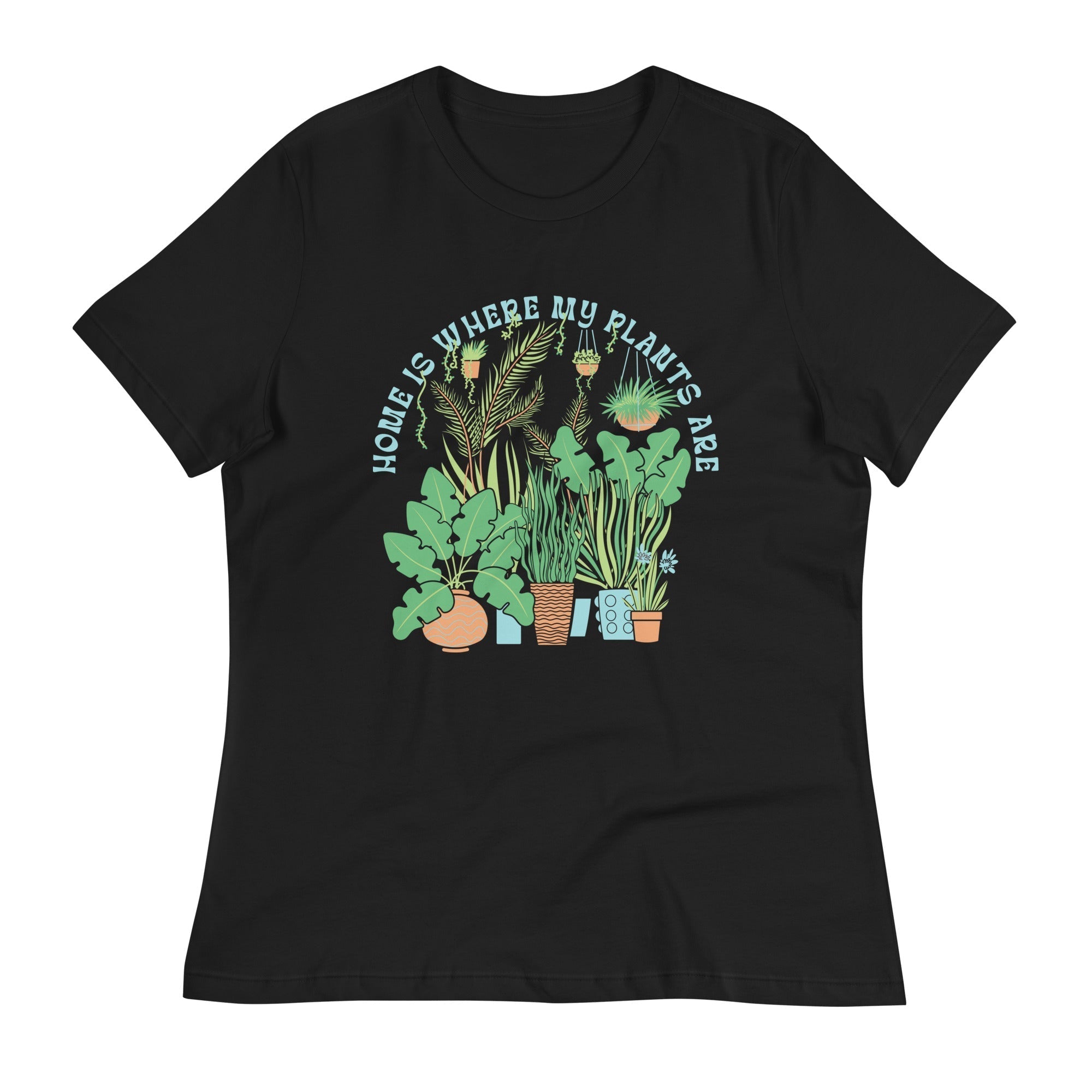 Home Is Where The Plants Are Women's Signature Tee Hoodie, Sweatshirt | CoreVibeTees.com (Image 1)