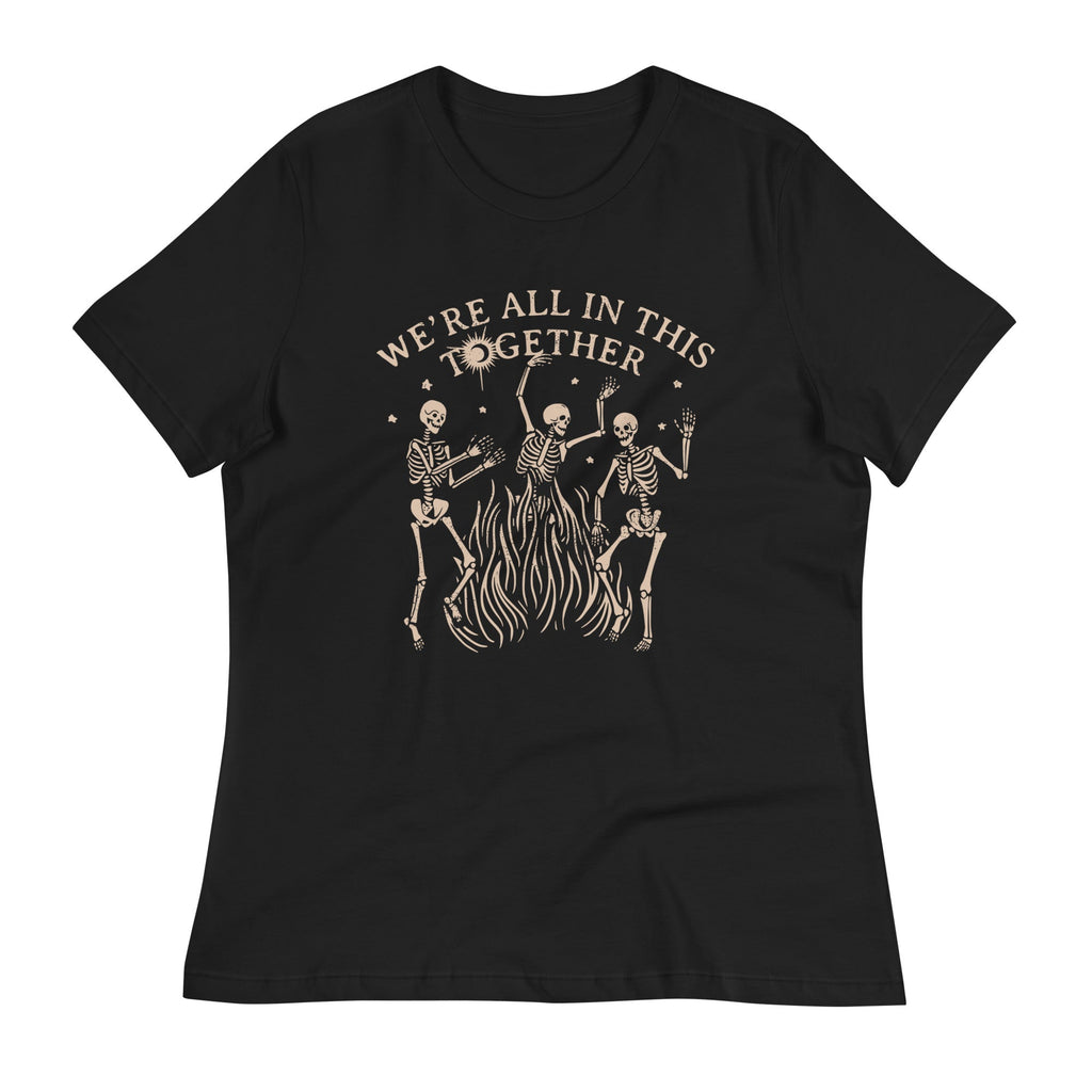 We're All In This Together Women's Signature Tee Hoodie, Sweatshirt | CoreVibeTees.com (Image 1)