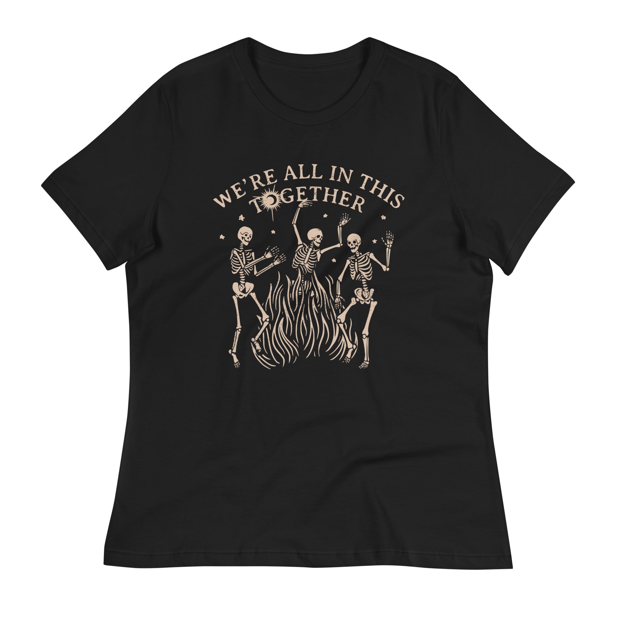 We're All In This Together Women's Signature Tee Hoodie, Sweatshirt | CoreVibeTees.com (Image 1)