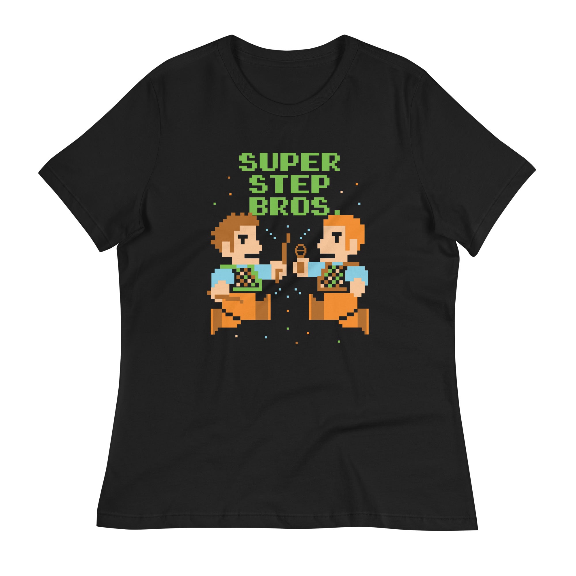 Super Step Bros Women's Signature Tee Hoodie, Sweatshirt | CoreVibeTees.com (Image 1)