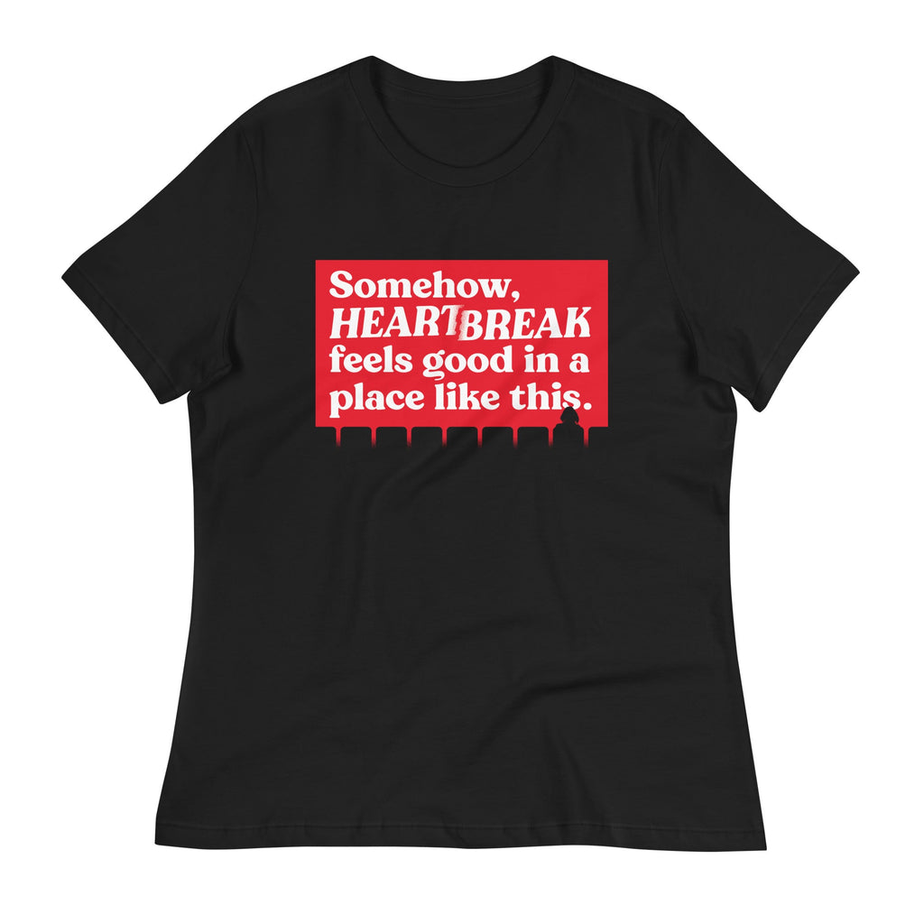 Somehow, Heartbreak Feels Good Women's Signature Tee Hoodie, Sweatshirt | CoreVibeTees.com (Image 1)