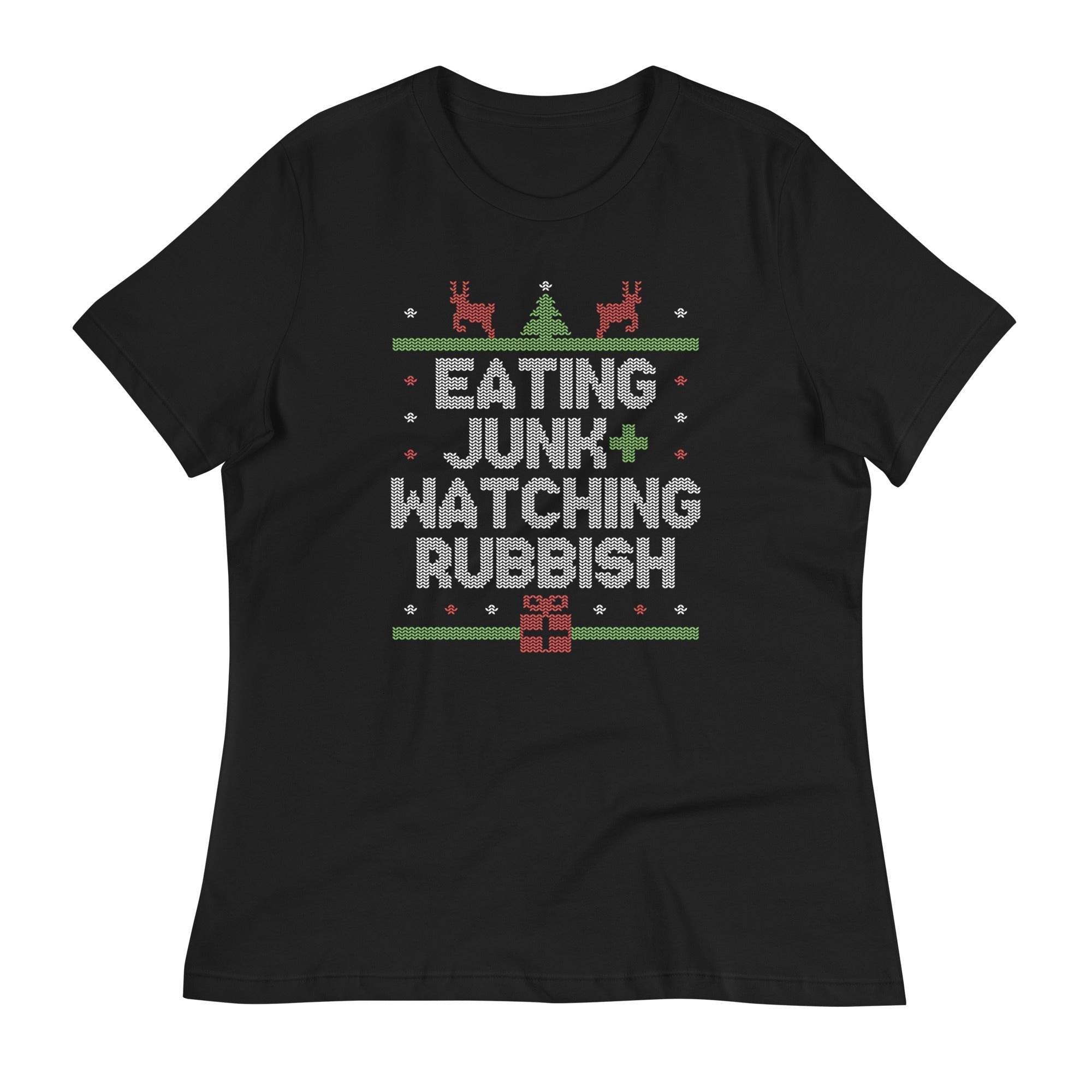 Eating Junk And Watching Rubbish Women's Signature Tee Hoodie, Sweatshirt | CoreVibeTees.com (Image 2)