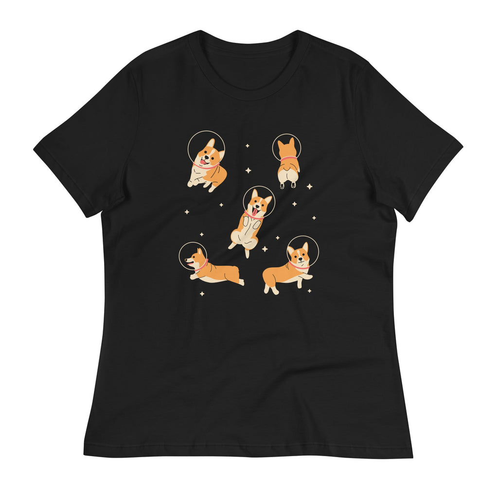 Corgis In Space Women's Signature Tee Hoodie, Sweatshirt | CoreVibeTees.com (Image 1)