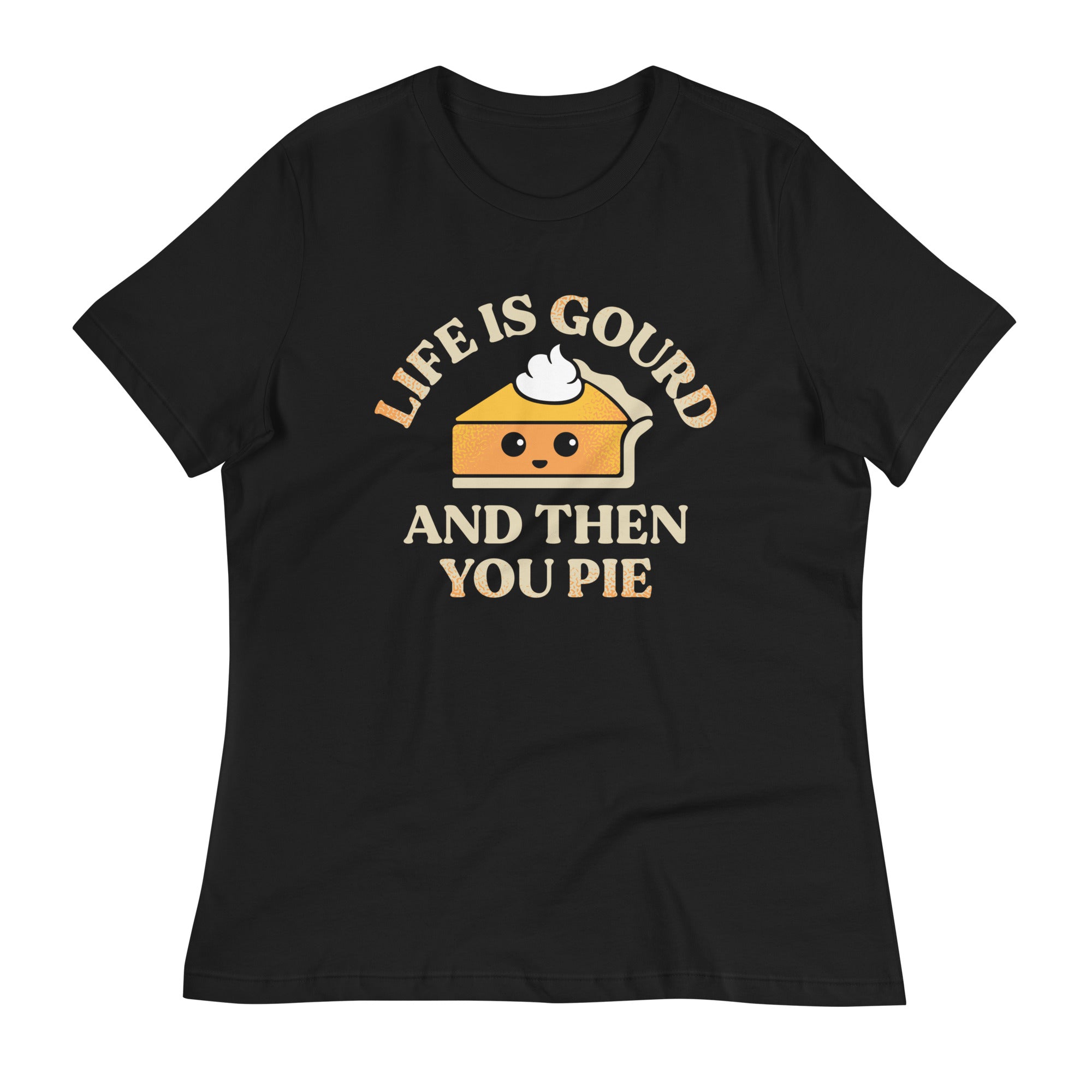 Life Is Gourd And Then You Pie Women's Signature Tee Hoodie, Sweatshirt | CoreVibeTees.com (Image 3)