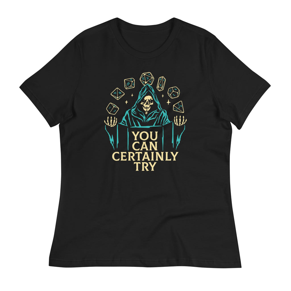 You Can Certainly Try Women's Signature Tee Hoodie, Sweatshirt | CoreVibeTees.com (Image 2)