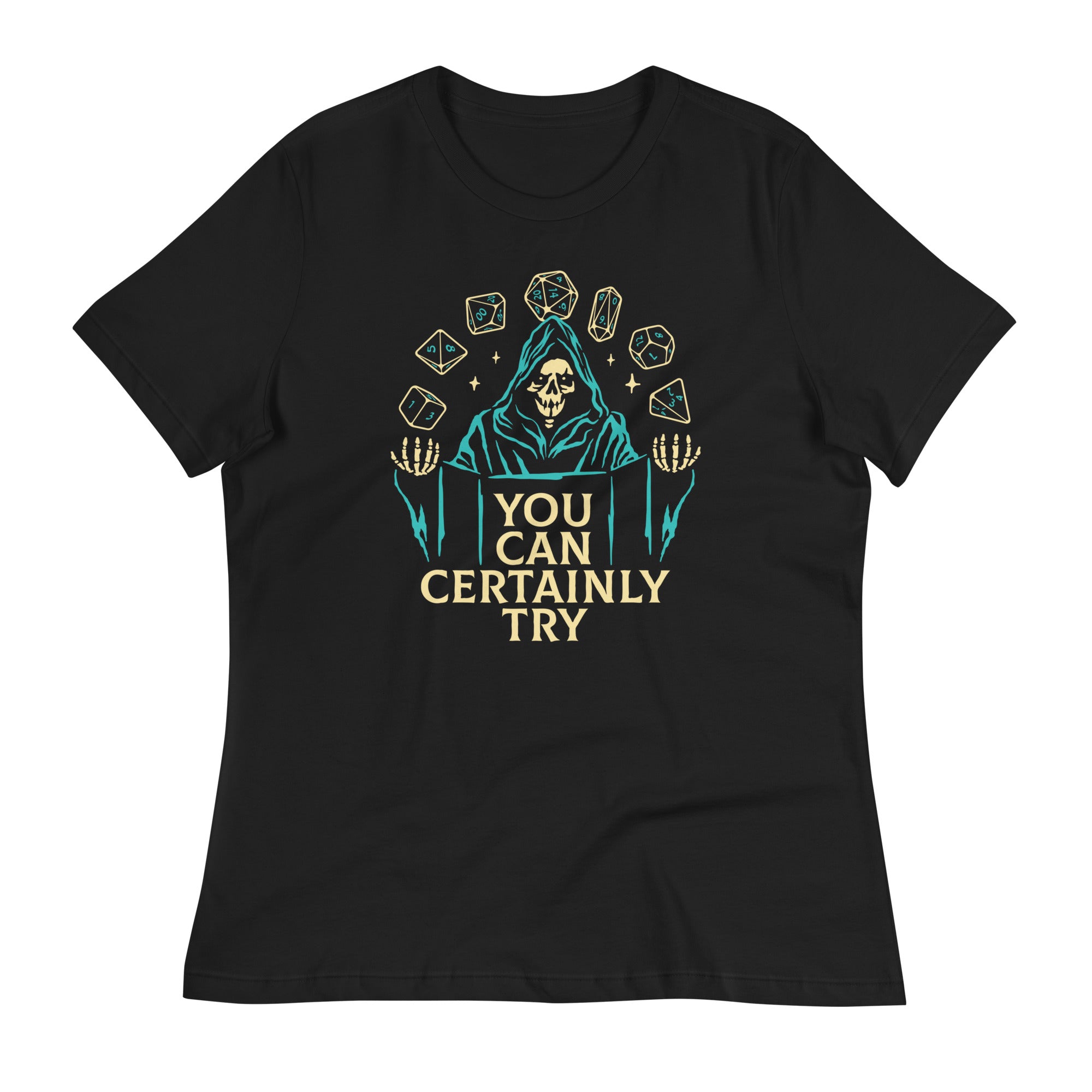 You Can Certainly Try Women's Signature Tee Hoodie, Sweatshirt | CoreVibeTees.com (Image 2)