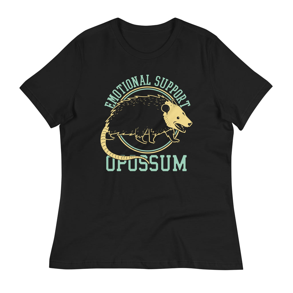 Emotional Support Opossum Women's Signature Tee Hoodie, Sweatshirt | CoreVibeTees.com (Image 1)