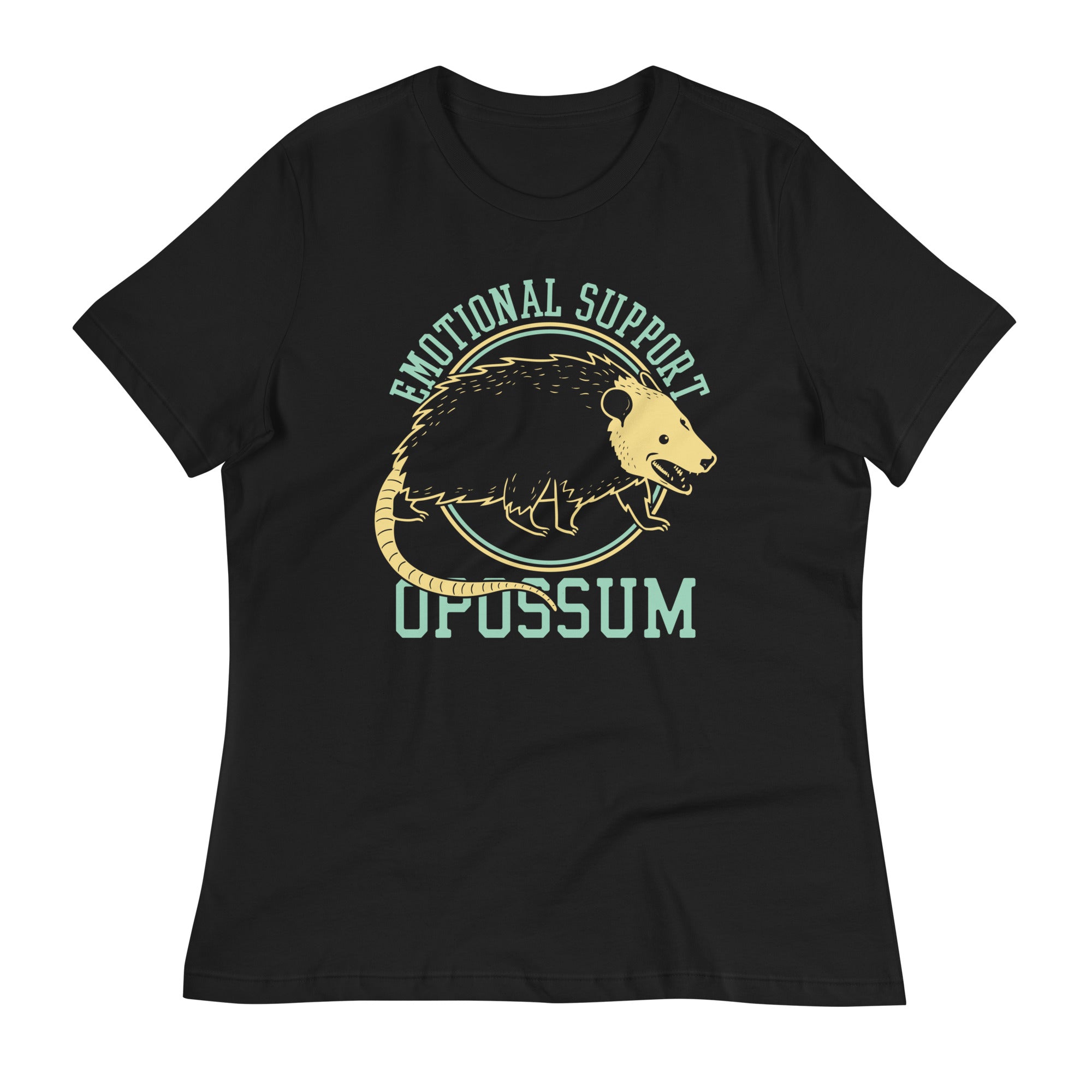 Emotional Support Opossum Women's Signature Tee Hoodie, Sweatshirt | CoreVibeTees.com (Image 1)