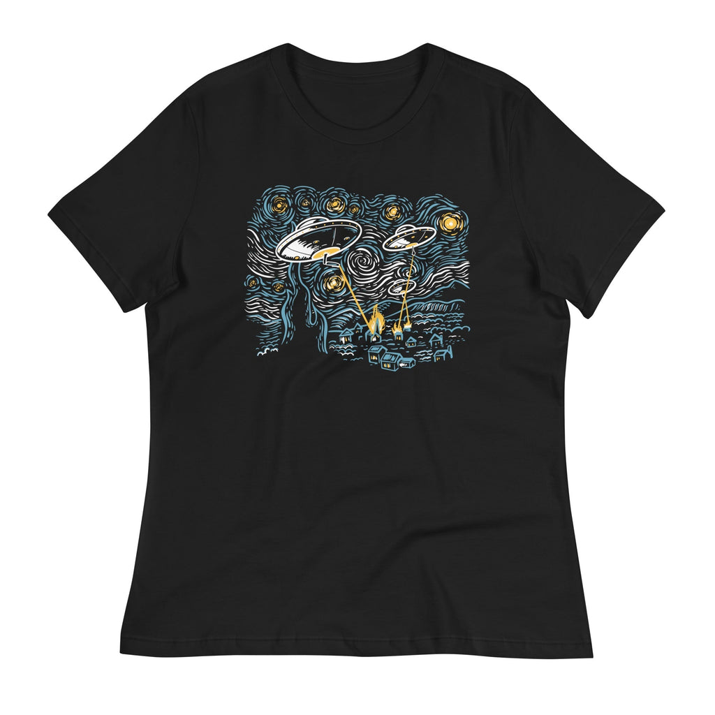 Starry Invasion Women's Signature Tee Hoodie, Sweatshirt | CoreVibeTees.com (Image 1)
